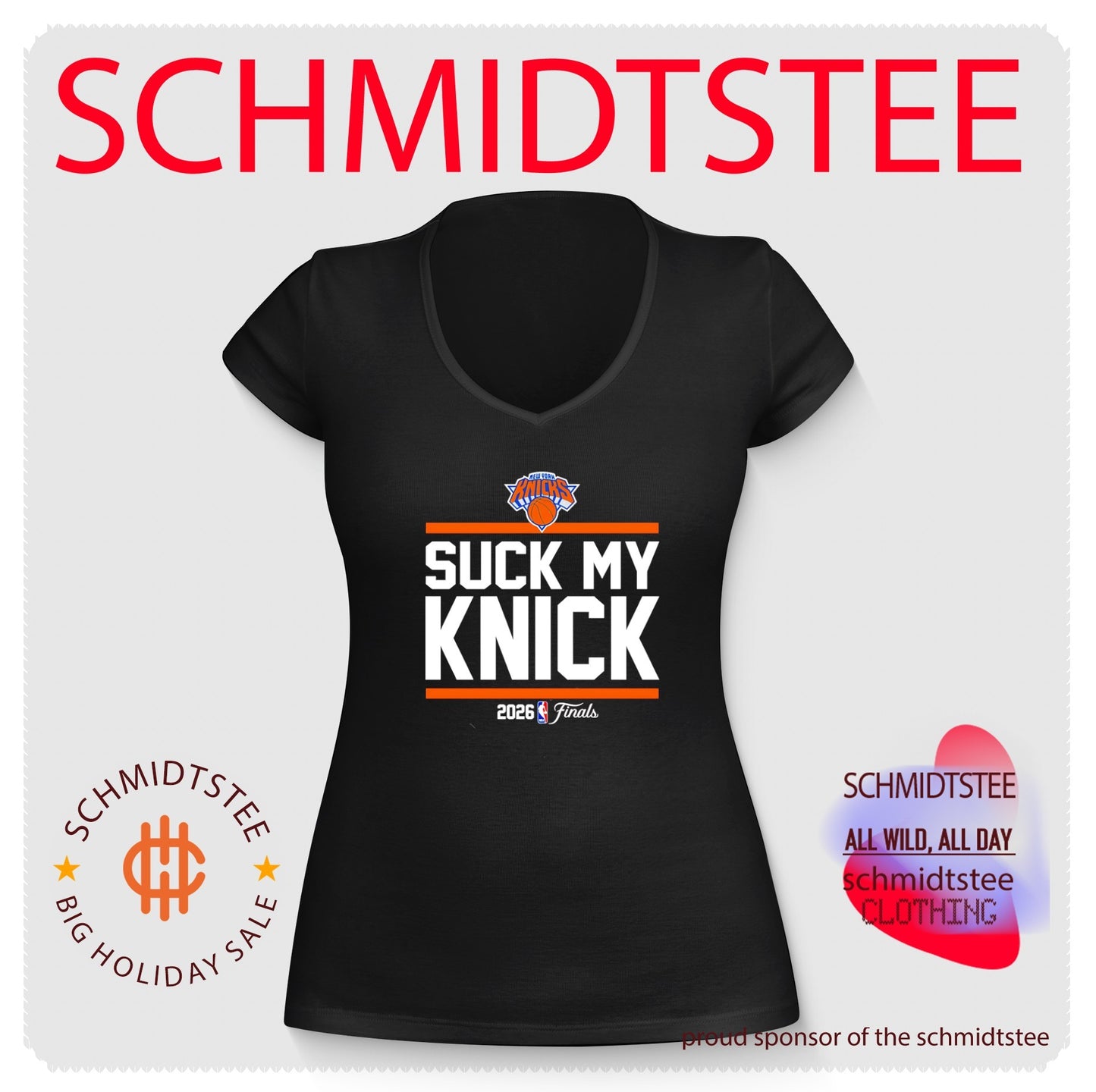 NY Knicks Champions 2026 Suck My Knick Shirt