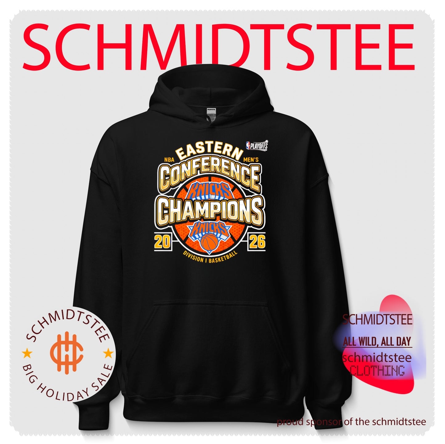 NY Knicks Dividion I Basketball Eastern Conference Champions 2026 shirt