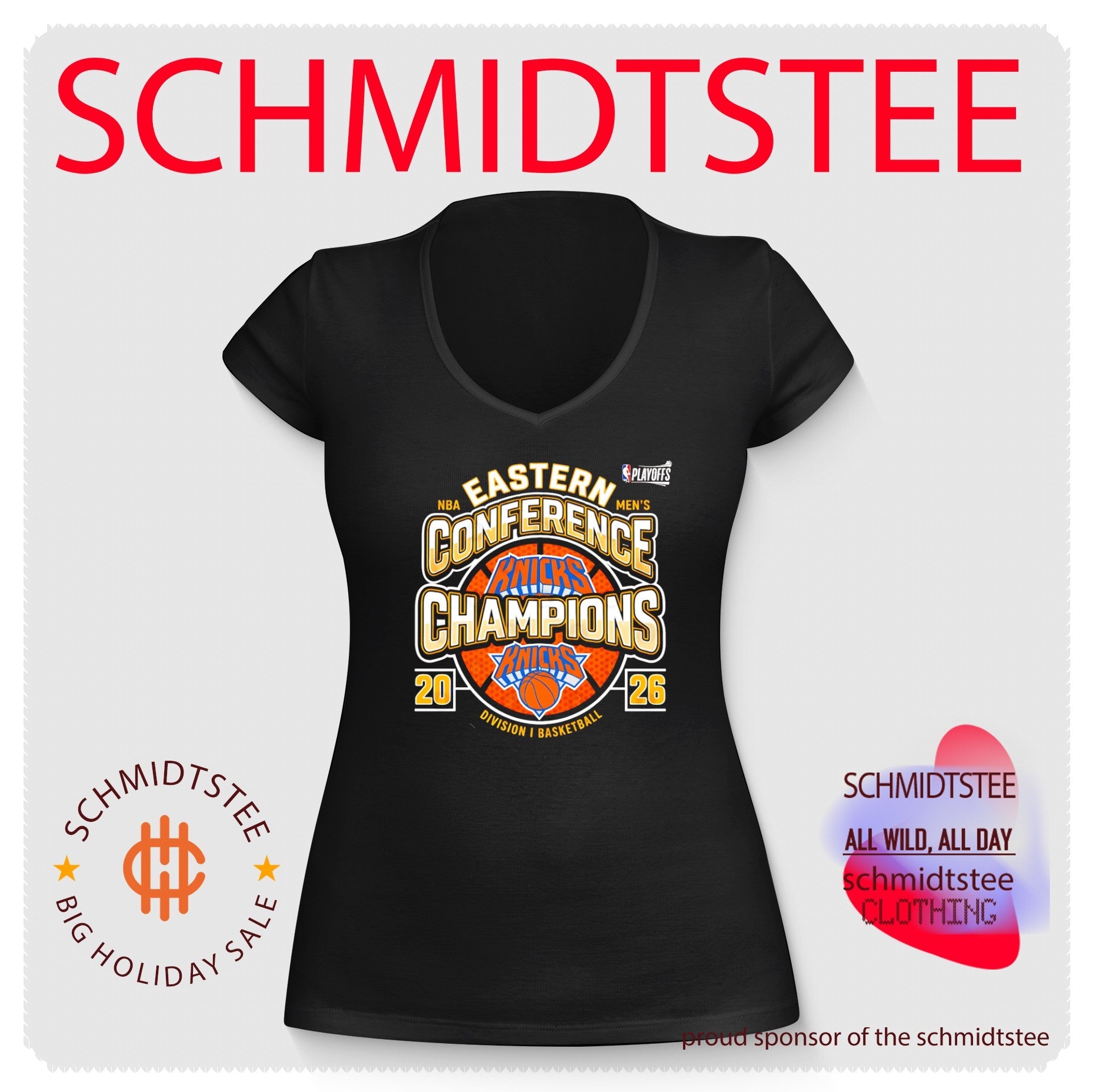 NY Knicks Dividion I Basketball Eastern Conference Champions 2026 shirt