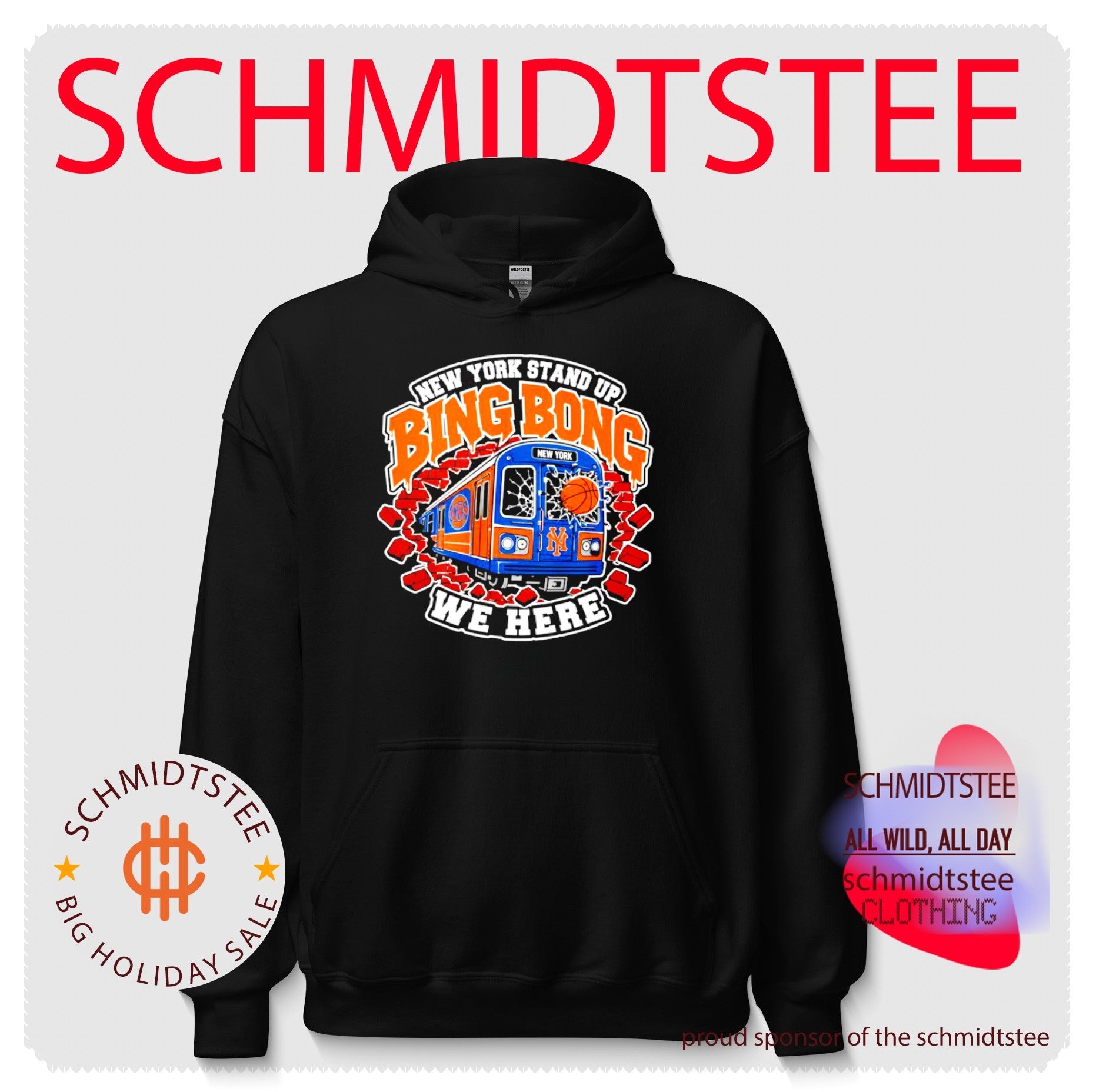NY Knicks New York Stand up Big Bong We Here shirt