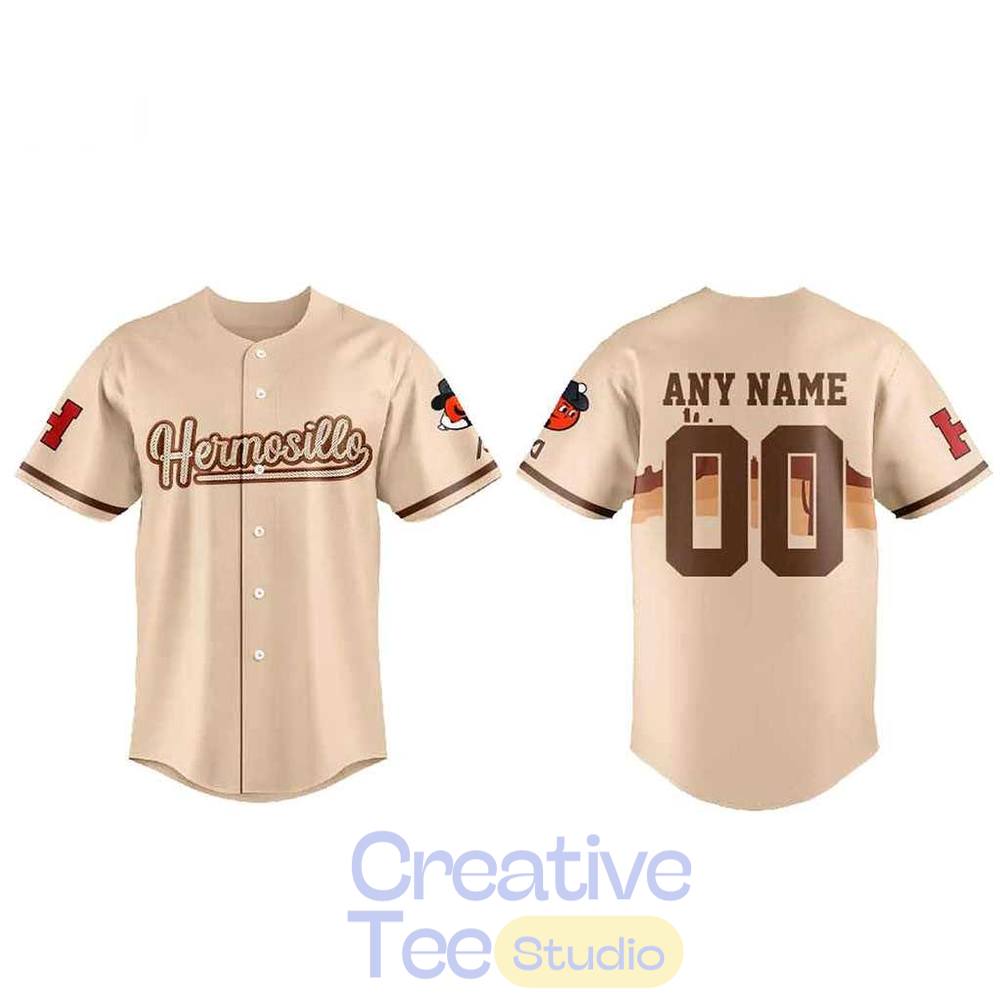 Naranjeros de Hermosillo 2026 Hermosillo Heritage Night Custom Baseball Jersey