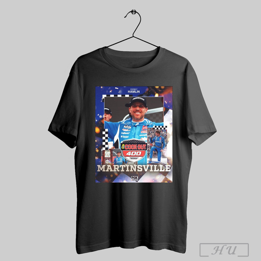 Nascar Cup Series Denny Hamlin Cook Out 400 Martinsville Speedway Poster T Shirt