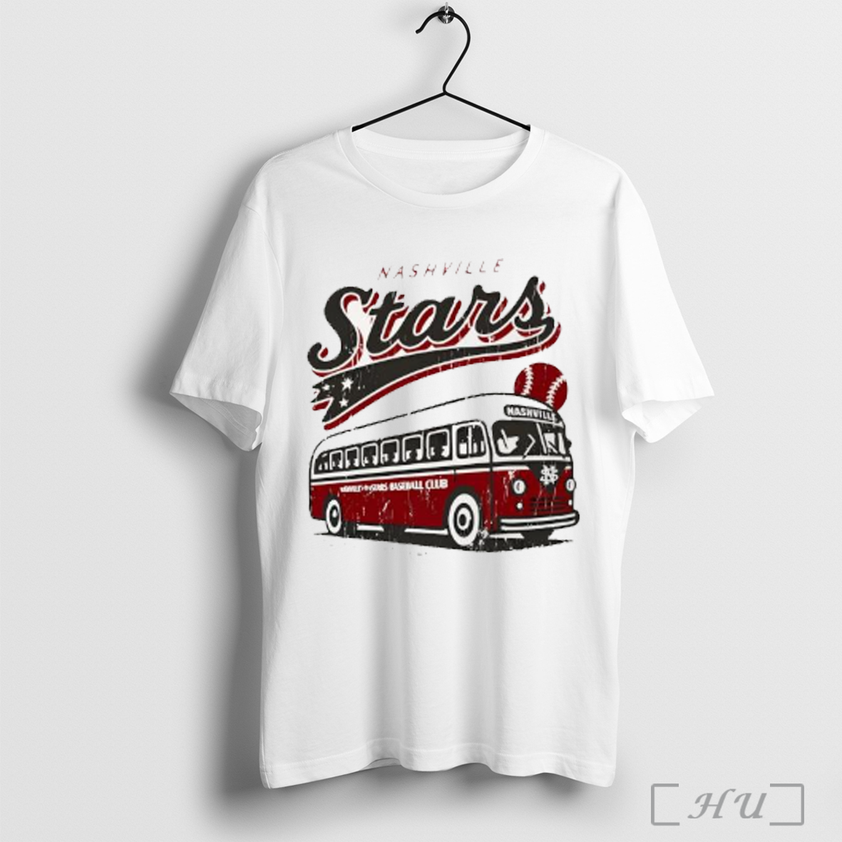 Nashville Stars Vintage Baseball Club T Shirt
