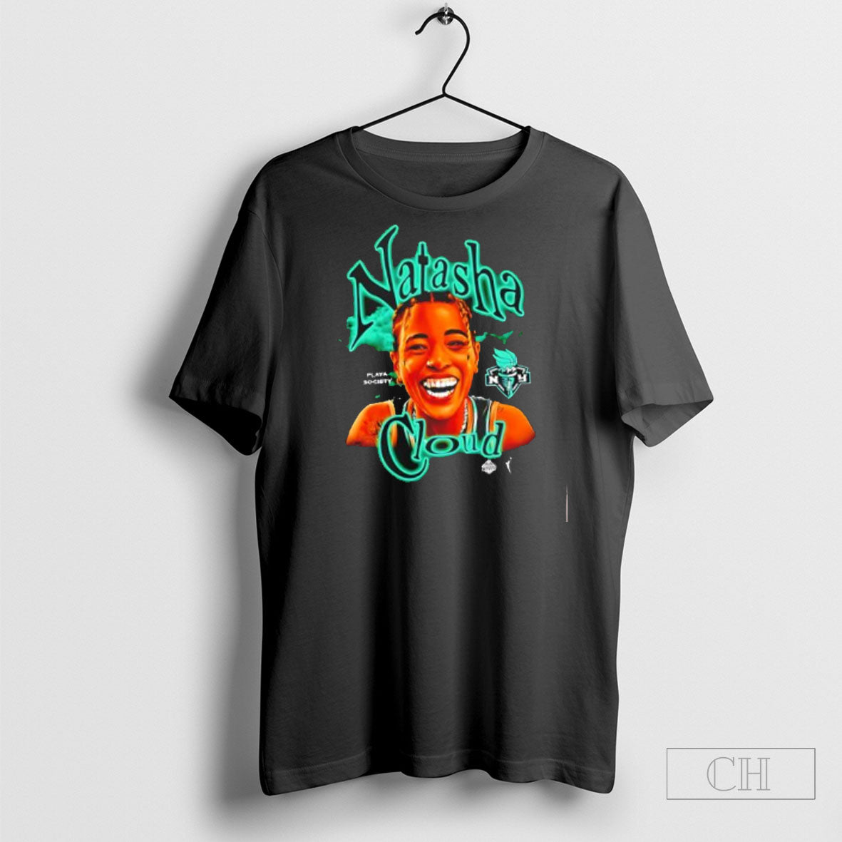 Natasha Cloud New York Liberty Wnba Caricature Tee Shirt