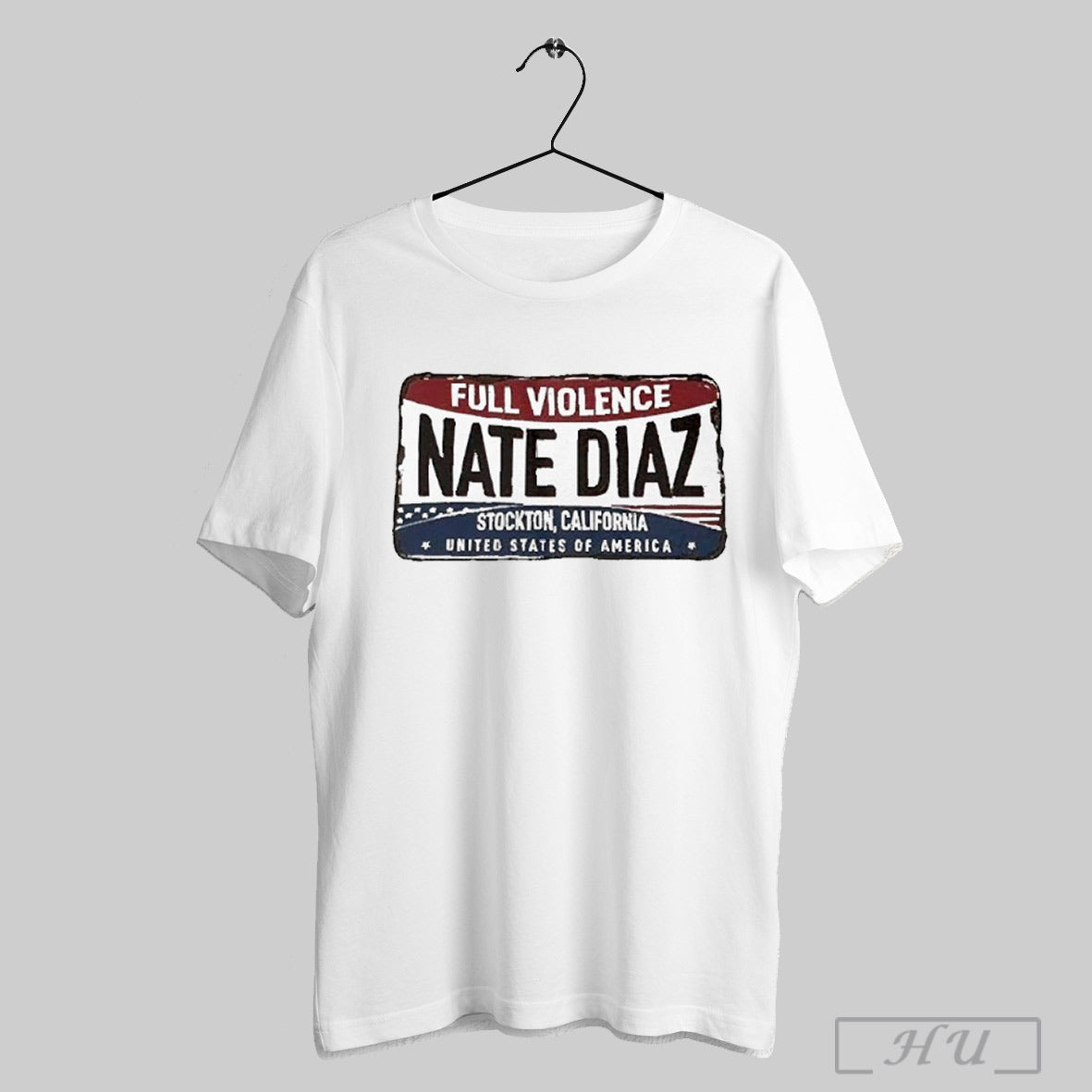 Nate Diaz Stockton California United States Of America Full Violence T Shirt