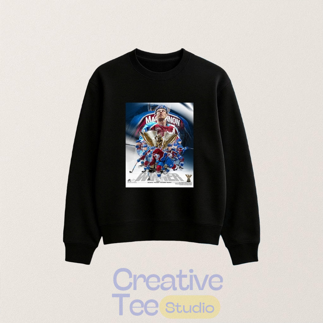 Nathan Mackinnon 2026 Rocket Richard Trophy Winner T-Shirt