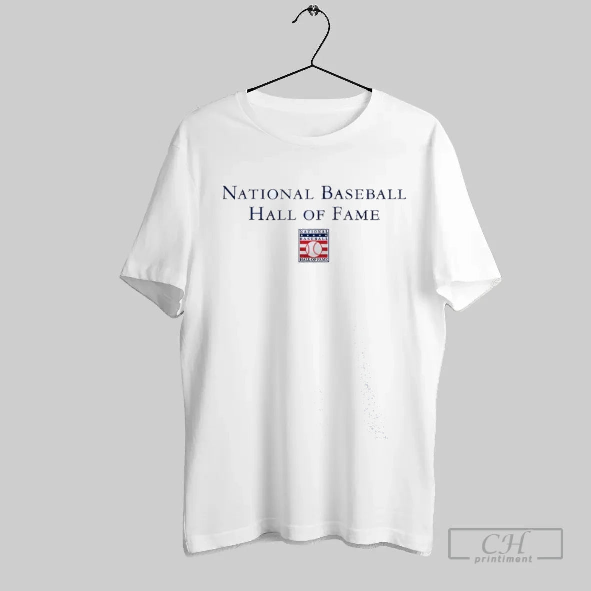 National Baseball Hall Of Fame Wordmark With Logo