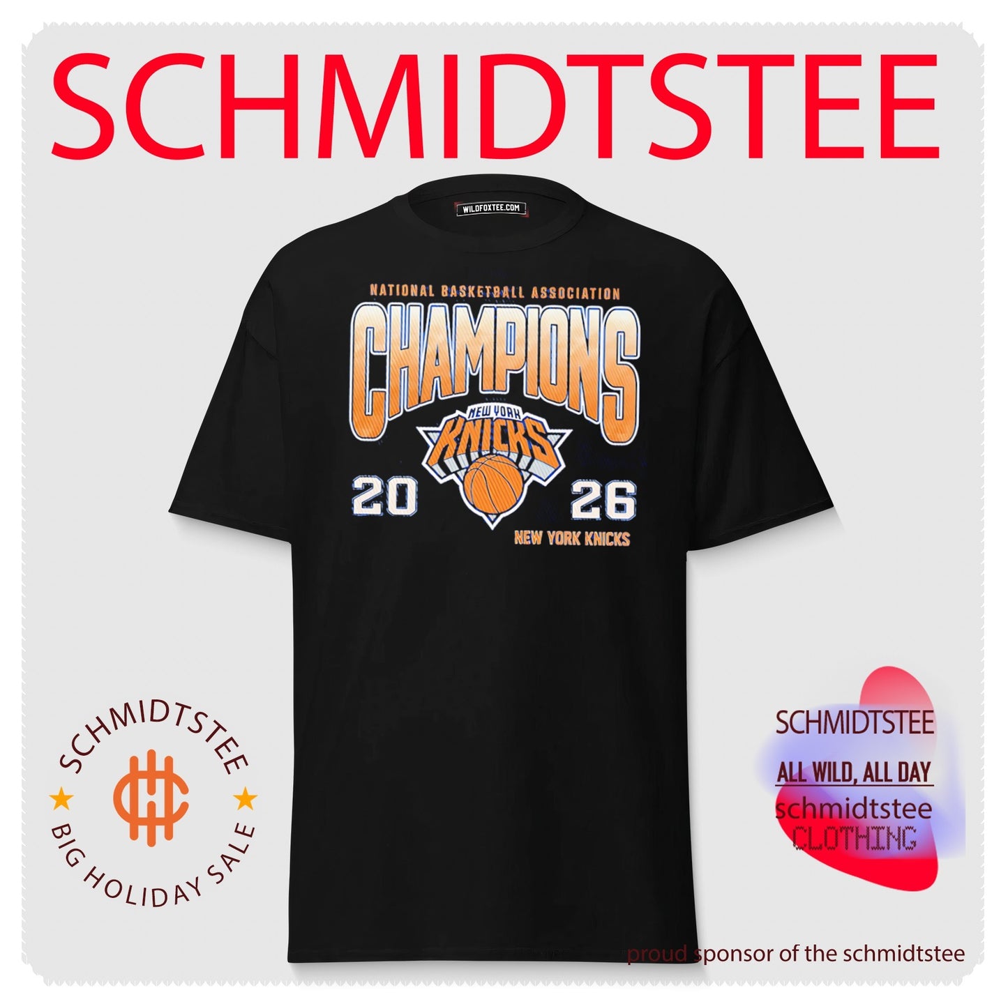 National Basketball Association New York Knicks logo shirt