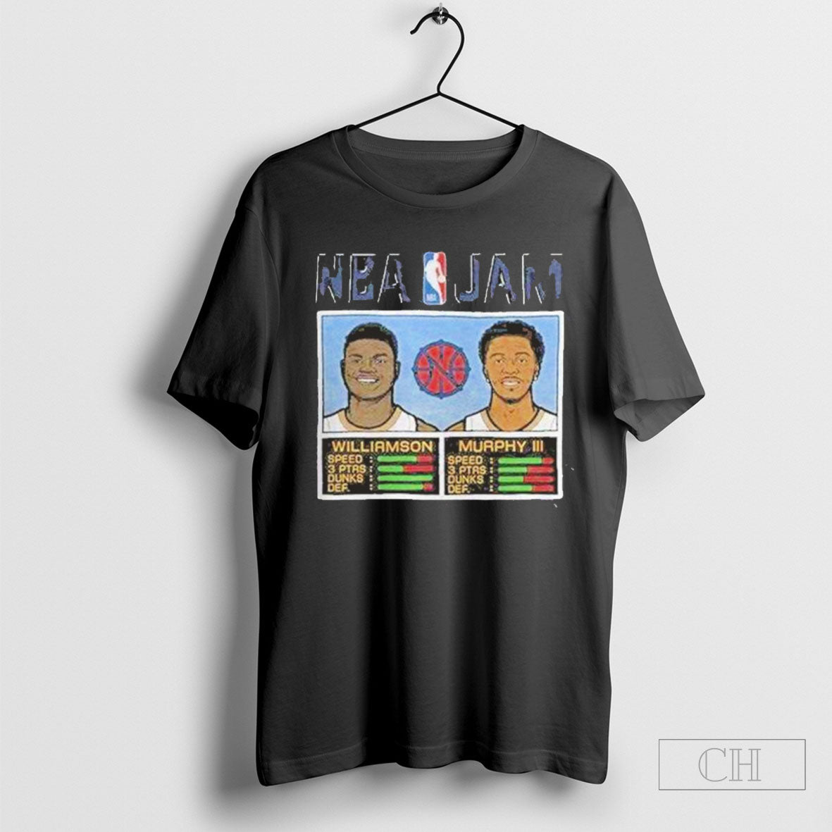Nba Jam Pelicans Williamson And Murphy Iii Tee Shirt