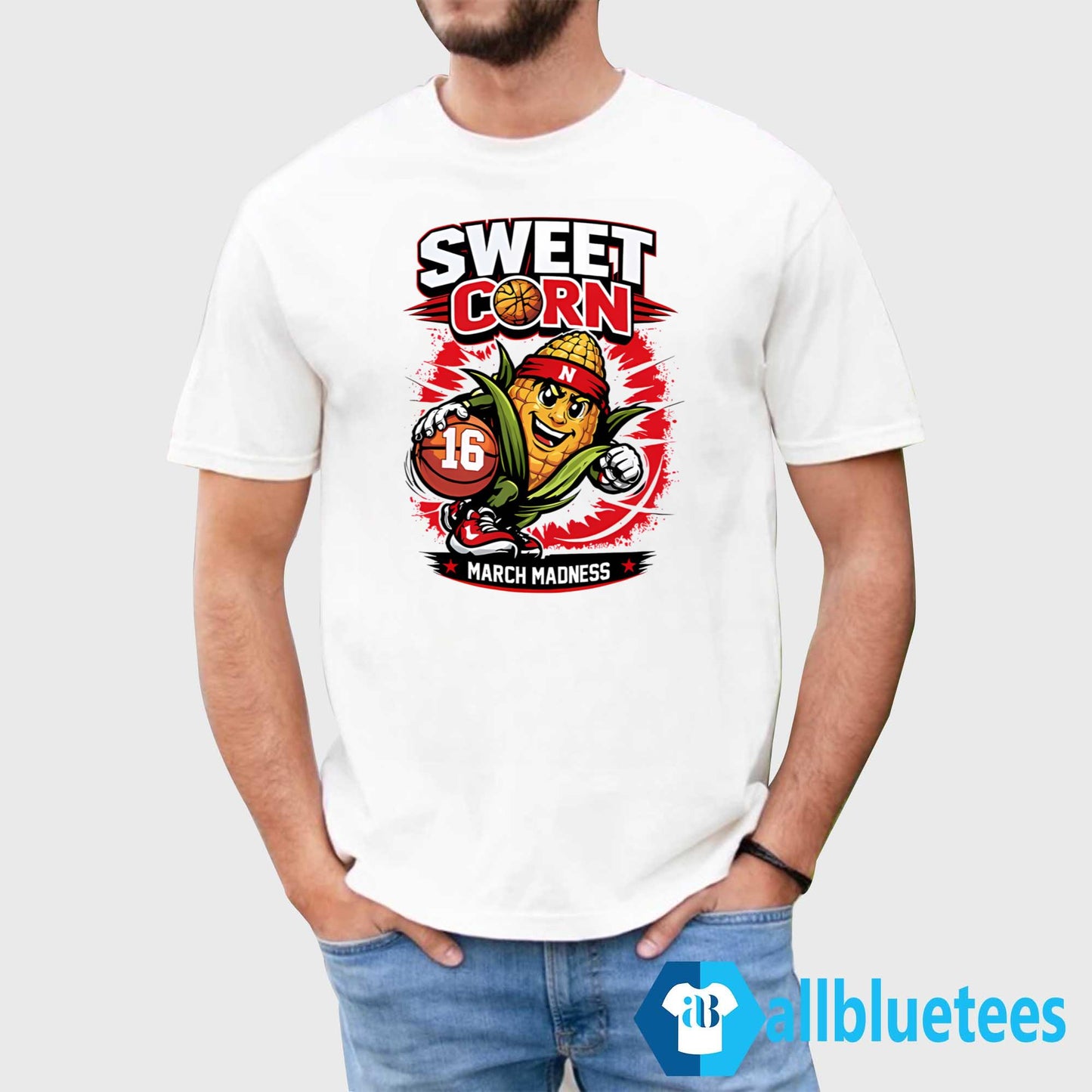 Nebraska Basketball Sweet Corn 16 March Madness Shirt