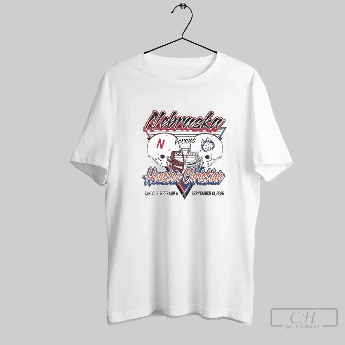 Nebraska Cornhuskers Vs Houston Christian 2025 Gameday September 13 Lincoln Ne T Shirt