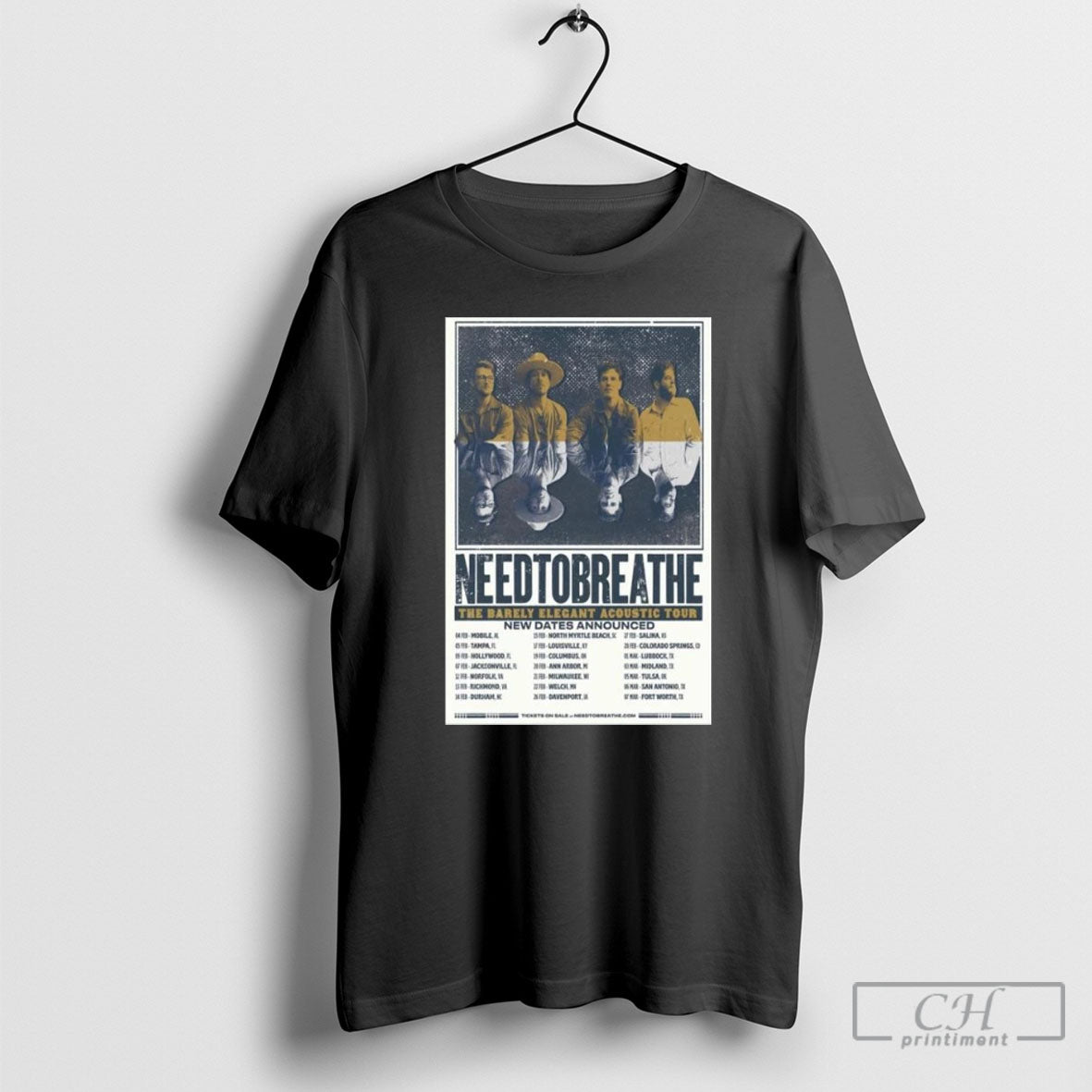 Needtobreathe The Barely Elegant Acoustic Tour 2026 Shirt Sweater