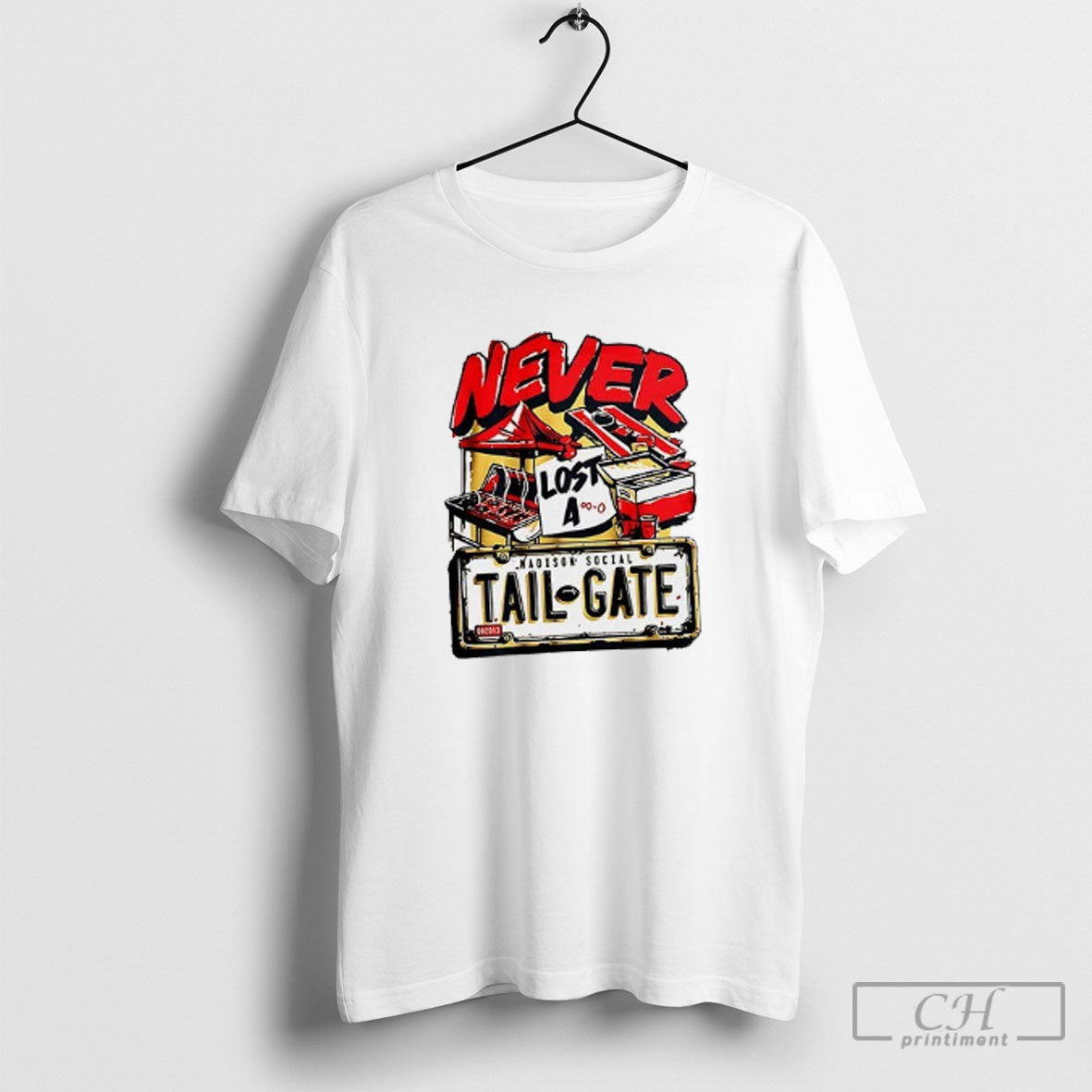 Never Lost A Madison Social Tailgate Shirt Sweater
