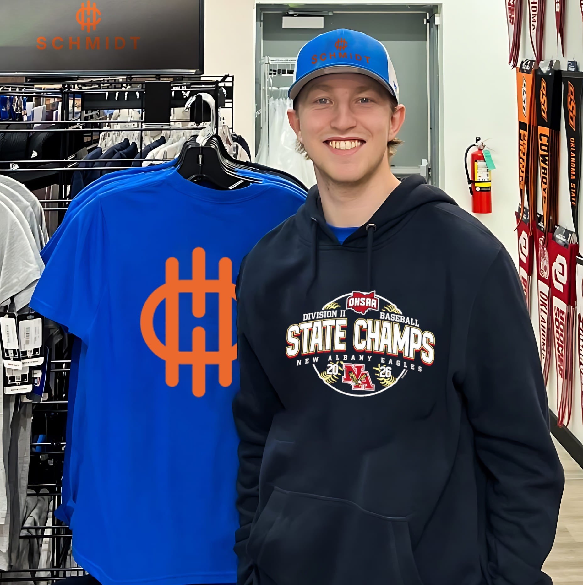 New Albany Eagles 2026 OHSAA Baseball D2 State Champions shirt