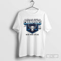 New York Atlas Pll Us Bank Champions Logo T Shirt Sweater