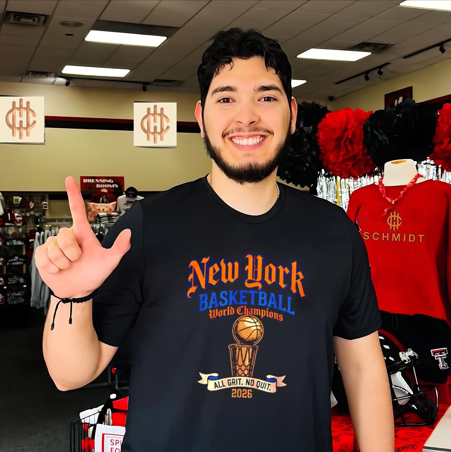 New York Basketball World Champions all grit no quit 2026 trophy shirt