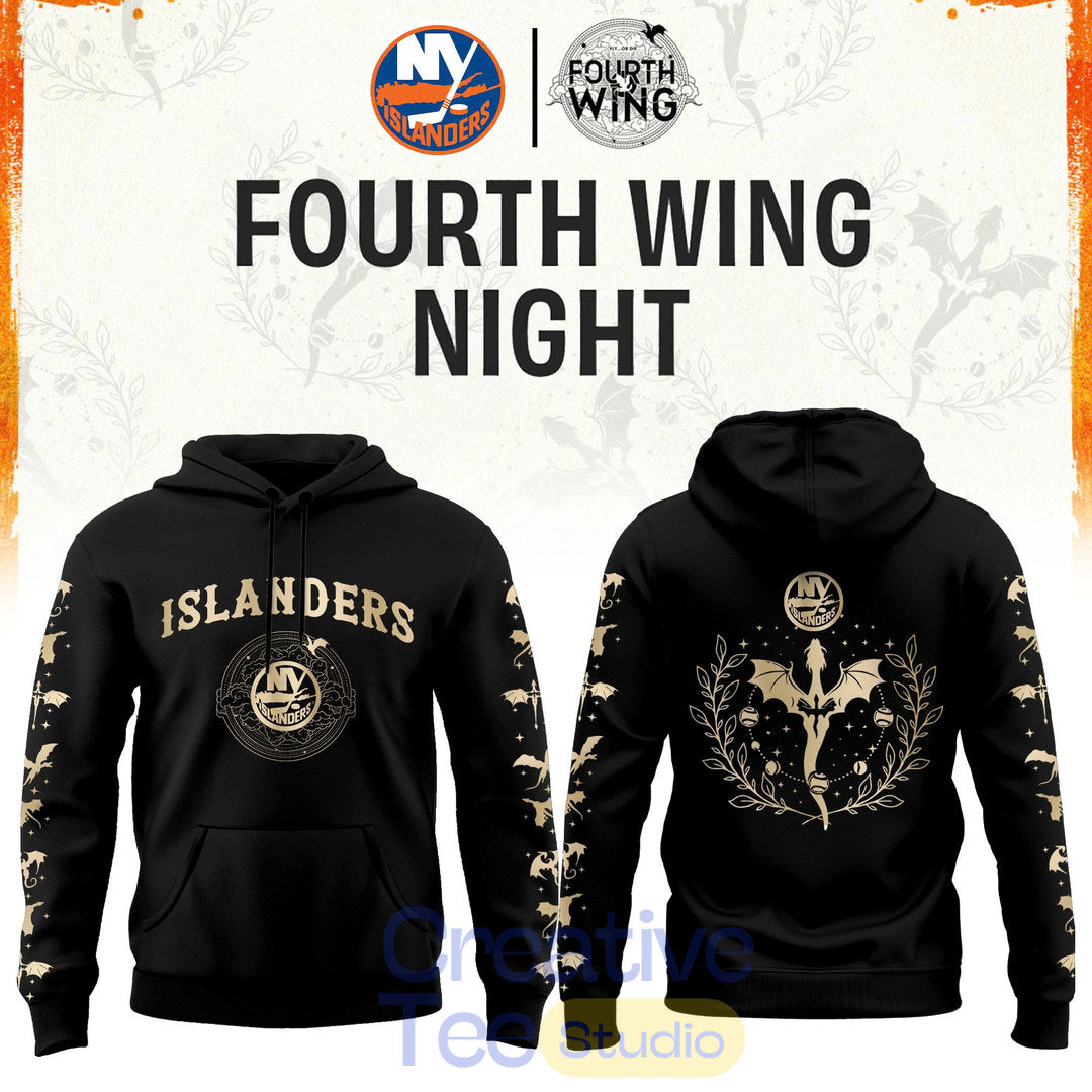 New York Islanders Fourth Wings Night Limited Edition Hoodie