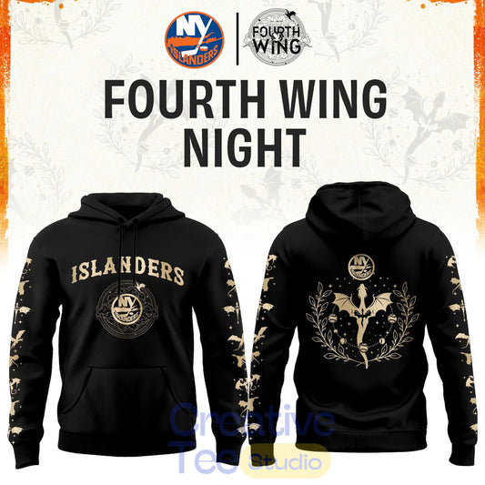 New York Islanders Fourth Wings Night Limited Edition Hoodie