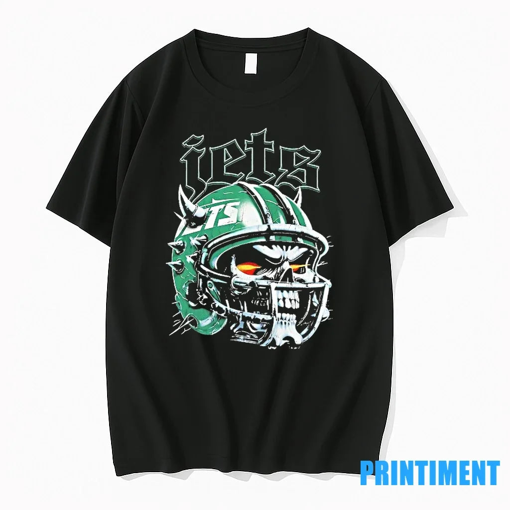 New York Jets Skull Helmet Tshirts Sweater