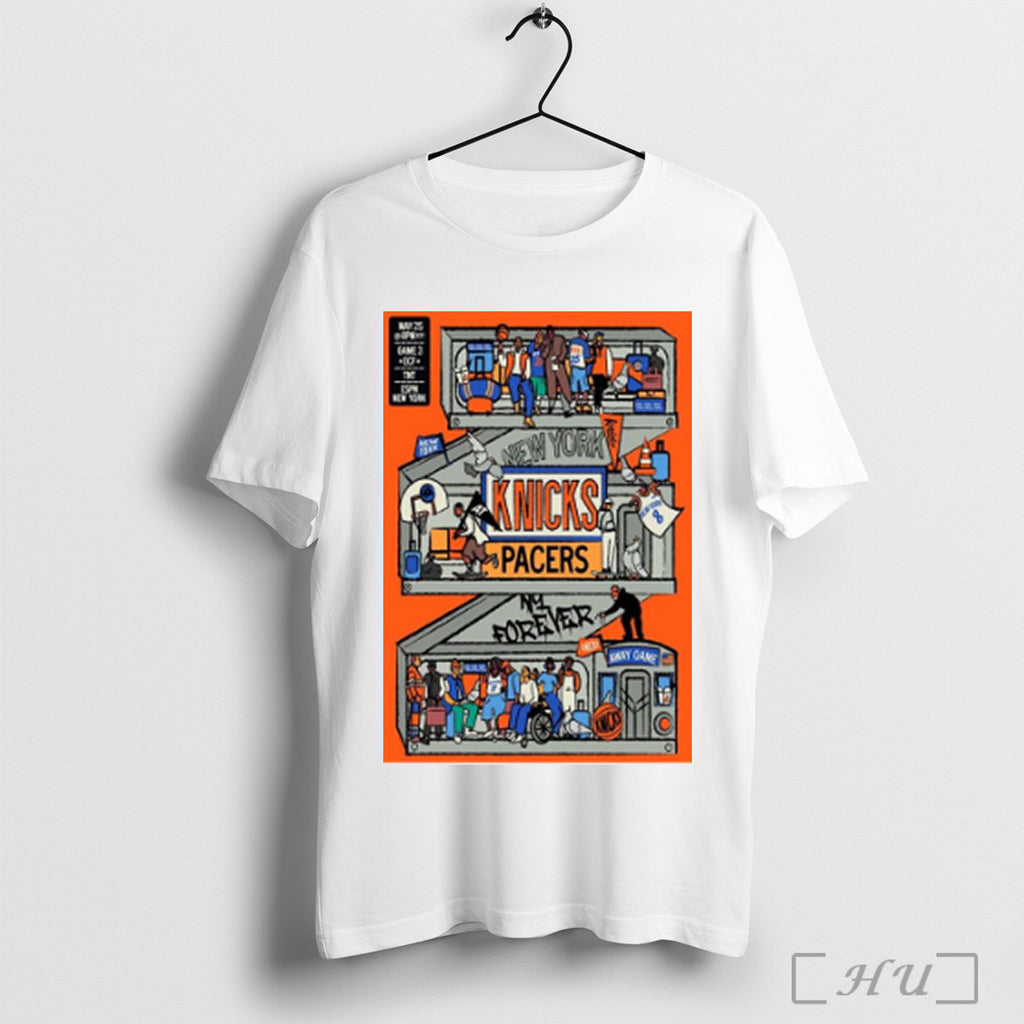 New York Knick New Game Day Series 2025 Ecf Campaign Nba T Shirt