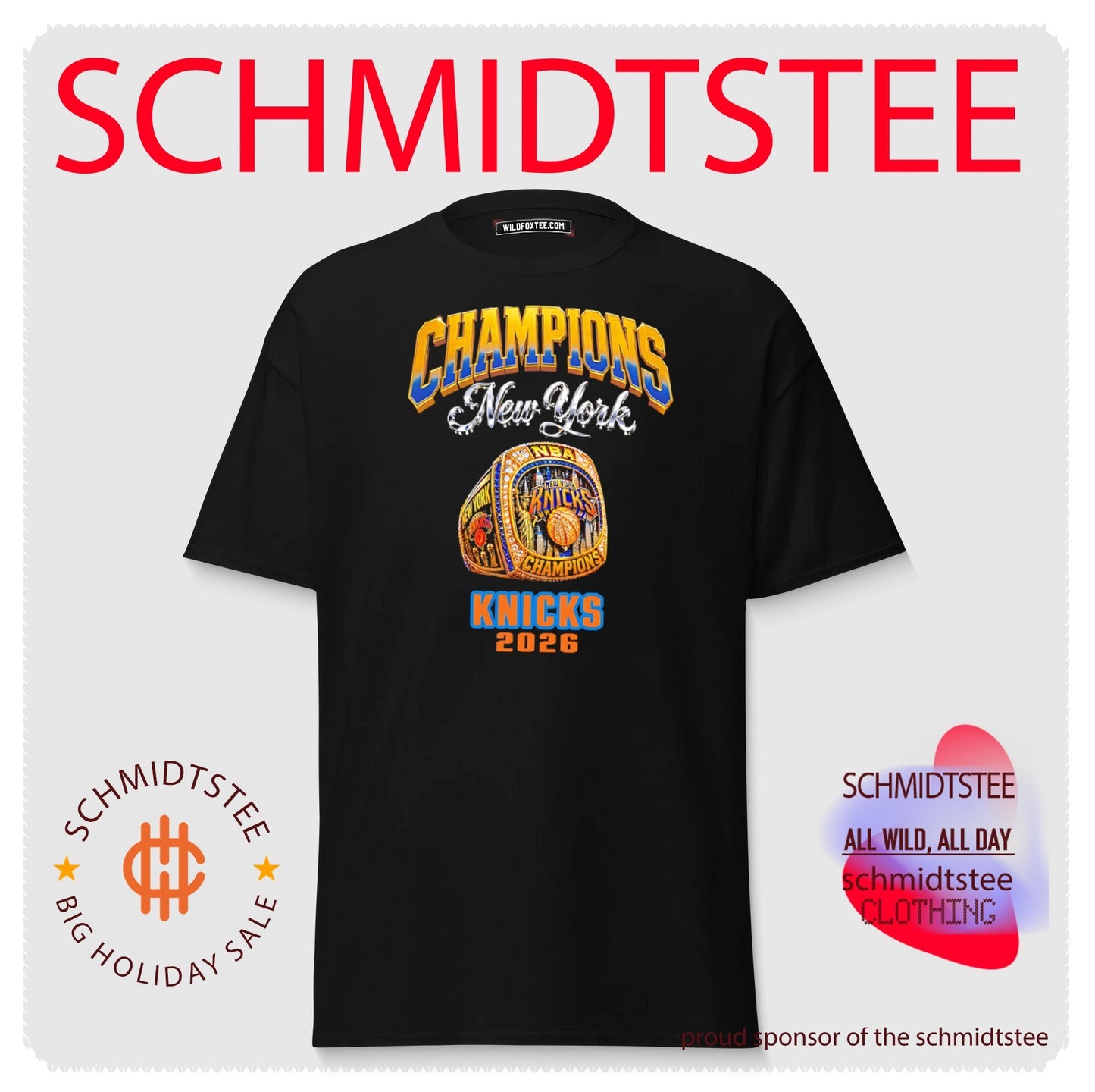 New York Knicks 2026 Champions ring shirt
