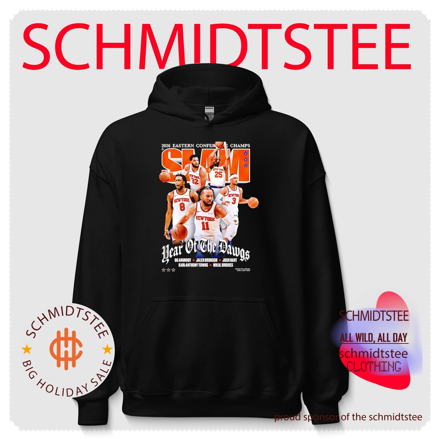 New York Knicks 2026 Eastern Champs Year Of The Dawgs Slam shirt
