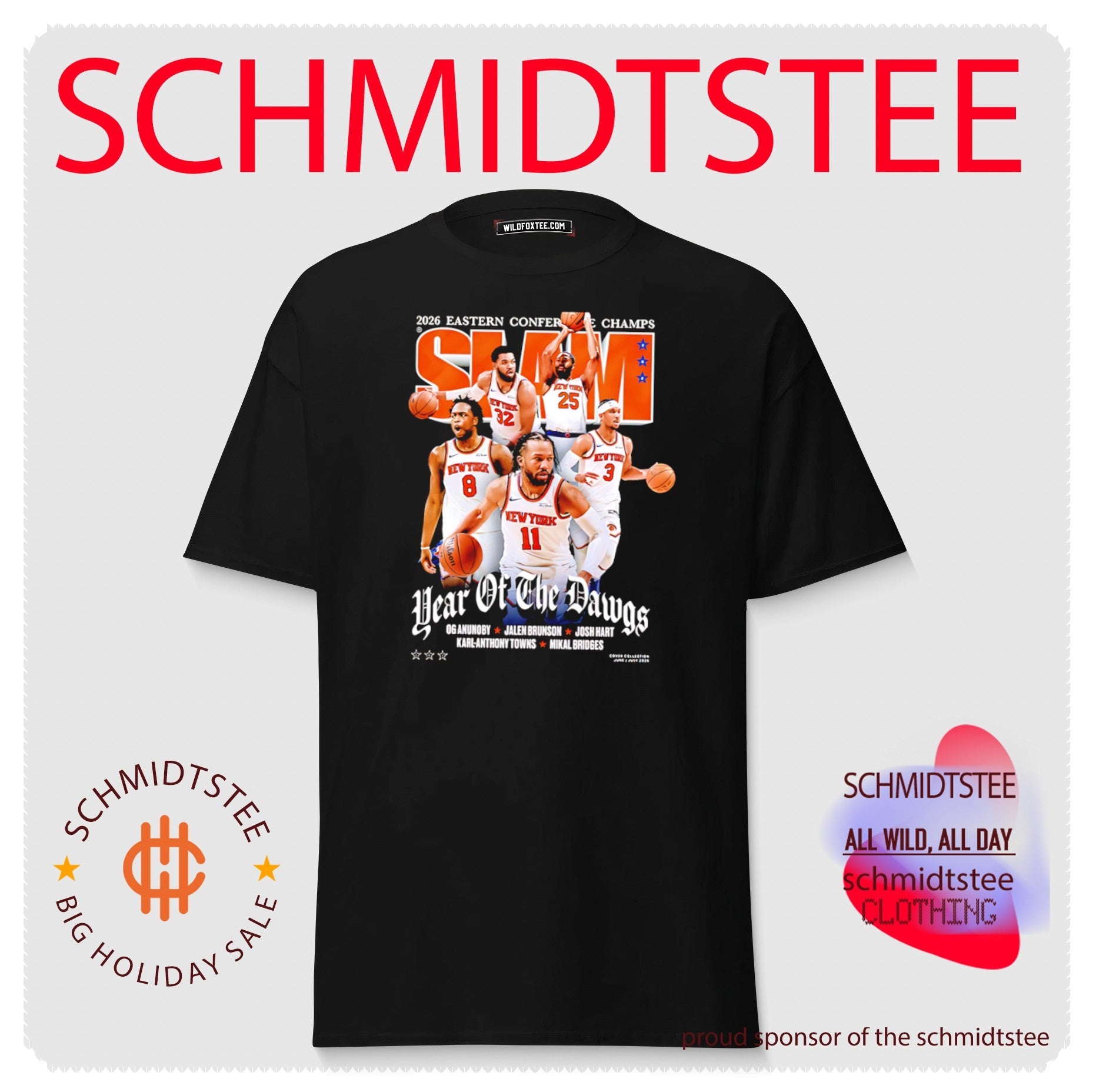 New York Knicks 2026 Eastern Champs Year Of The Dawgs Slam shirt