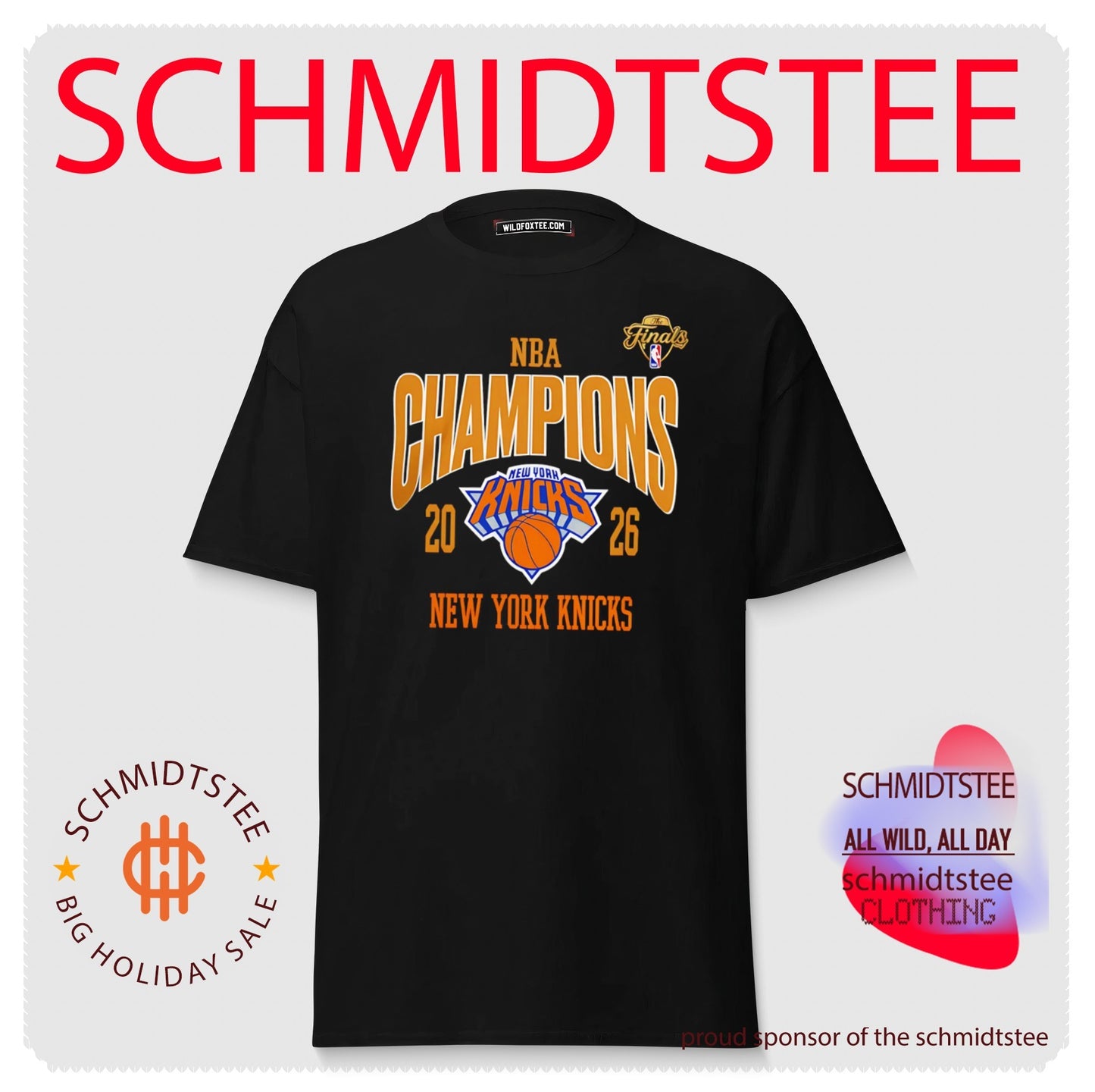 New York Knicks 2026 NBA Champions Locker Room Finals shirt