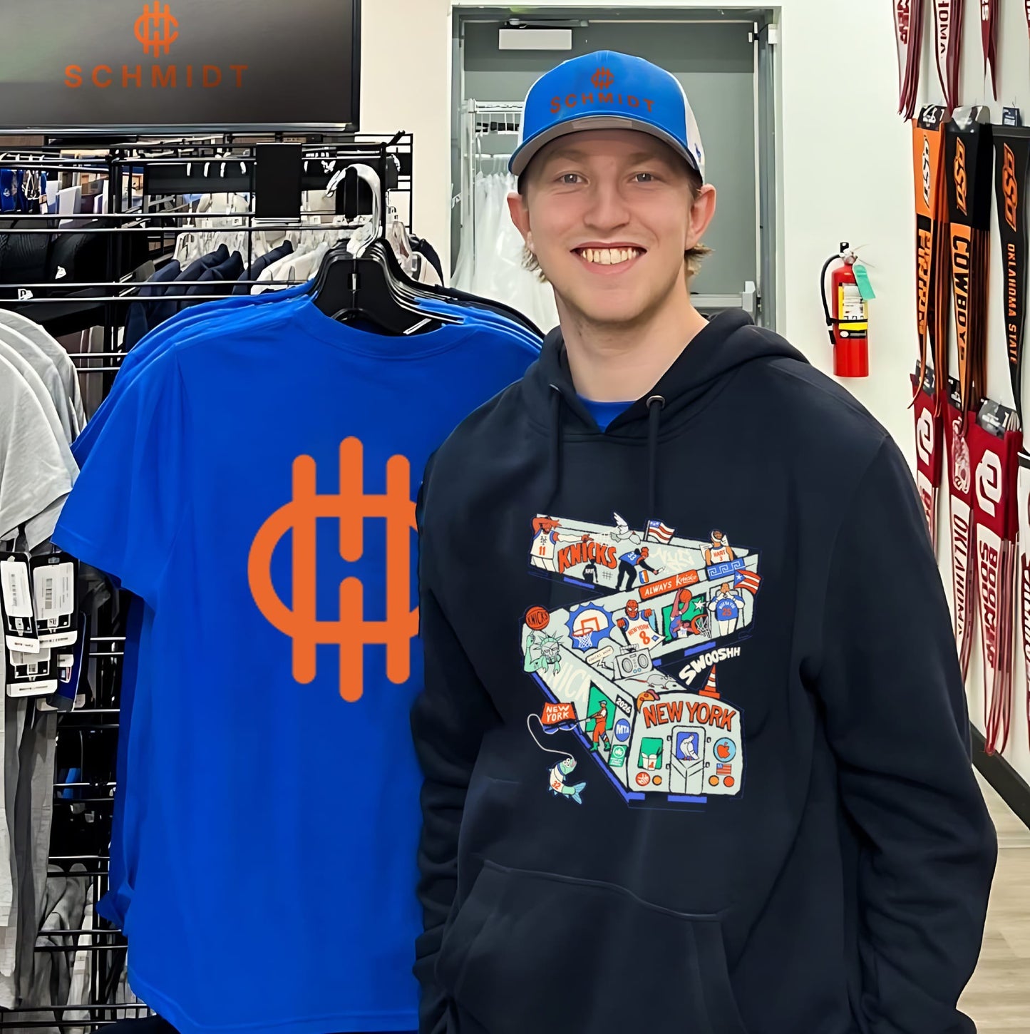 New York Knicks 2026 NBA Champions NYC Always Knicks Train shirt