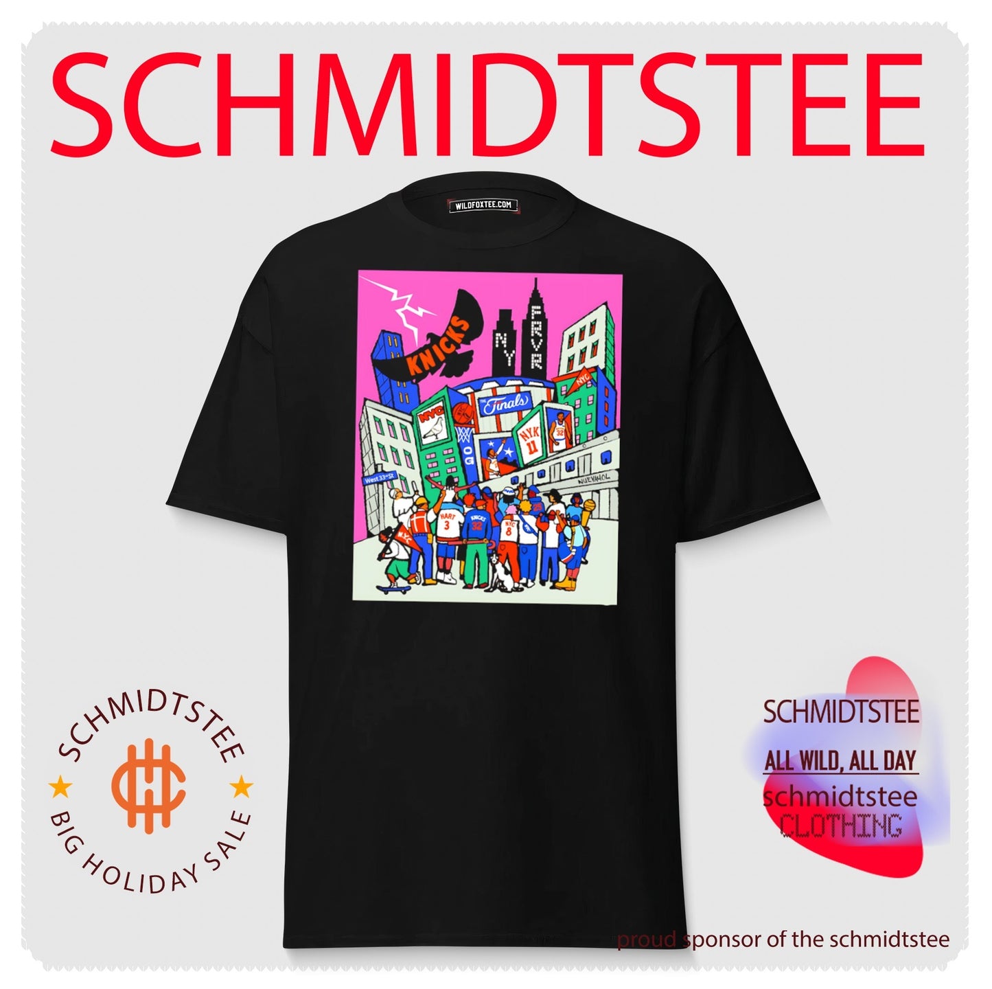 New York Knicks 2026 NBA Champions celebration paint shirt