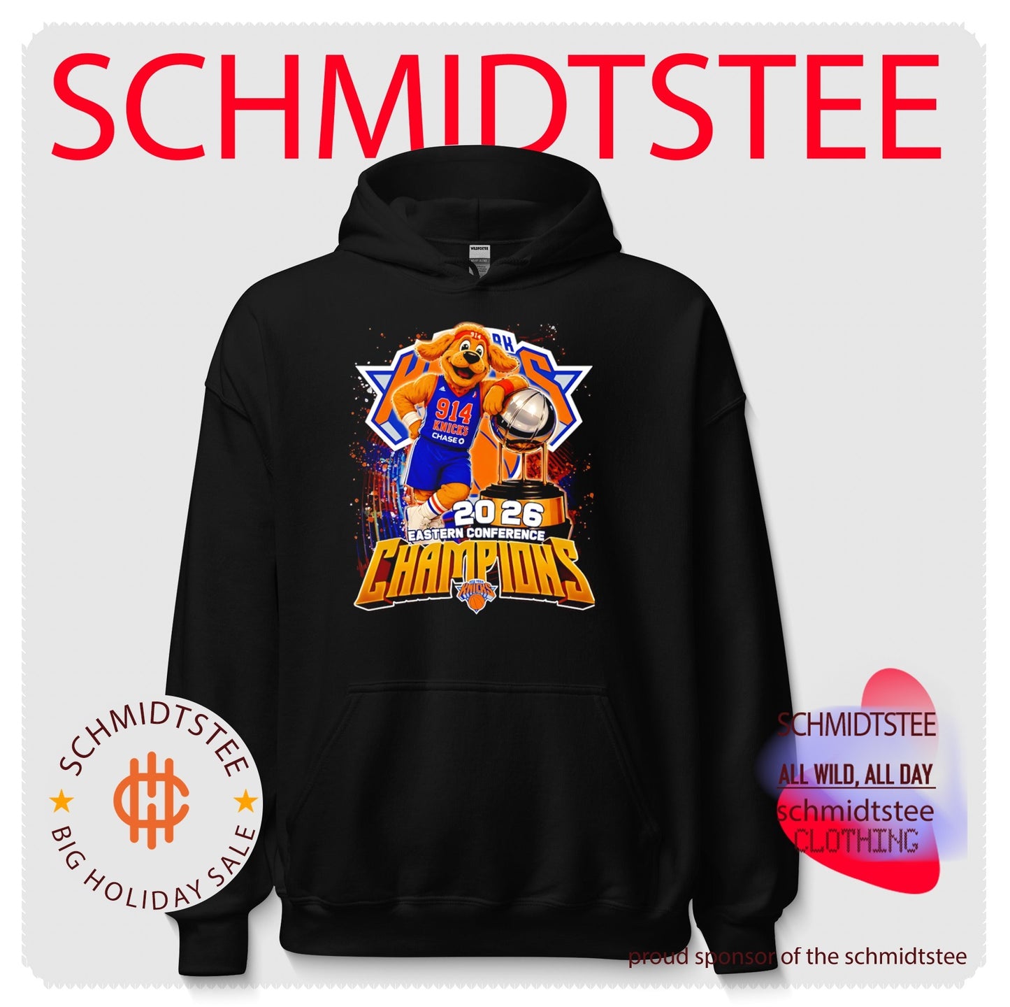 New York Knicks 2026 NBA Eastern Conference Champions mascot shirt