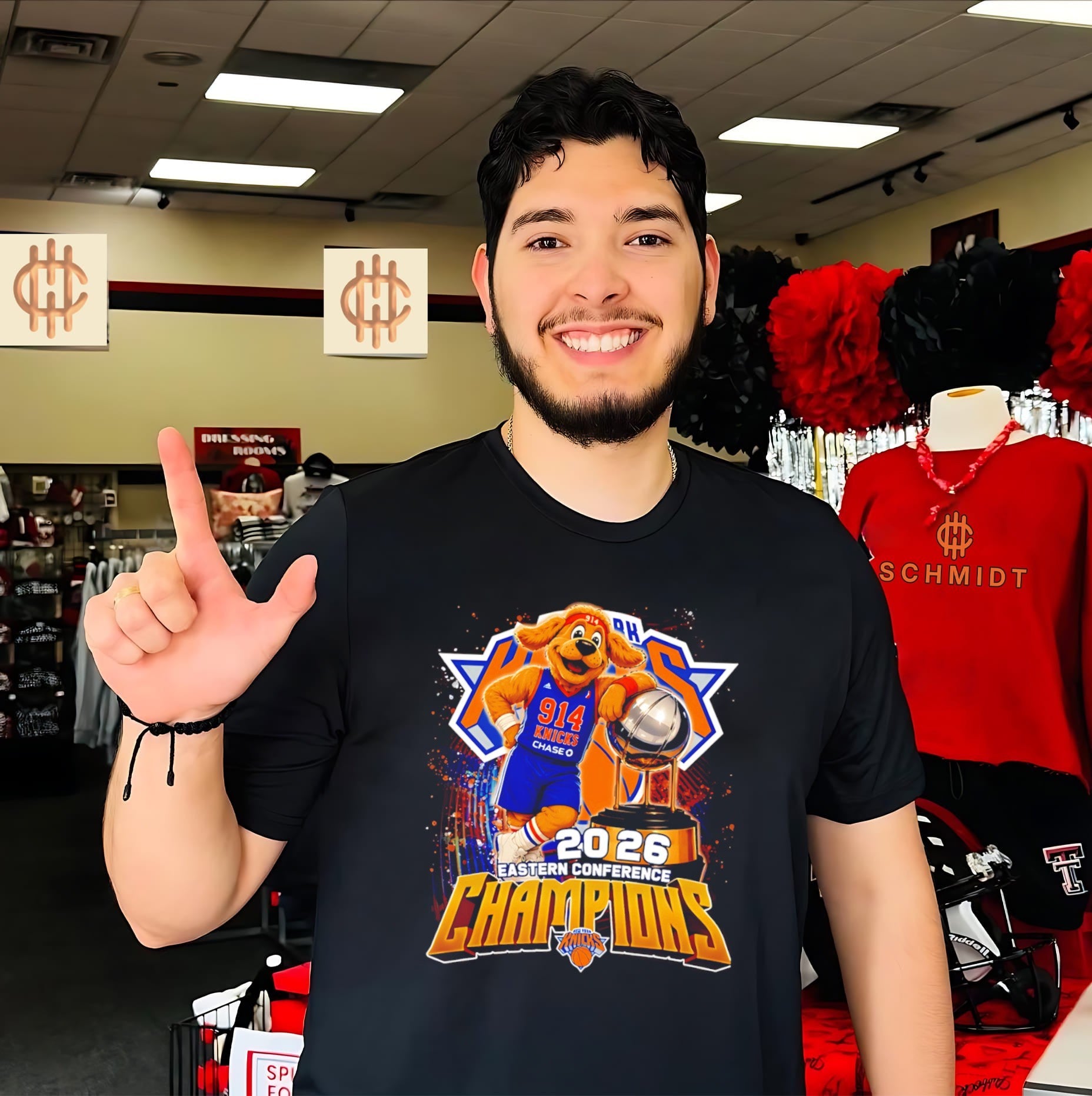 New York Knicks 2026 NBA Eastern Conference Champions mascot shirt