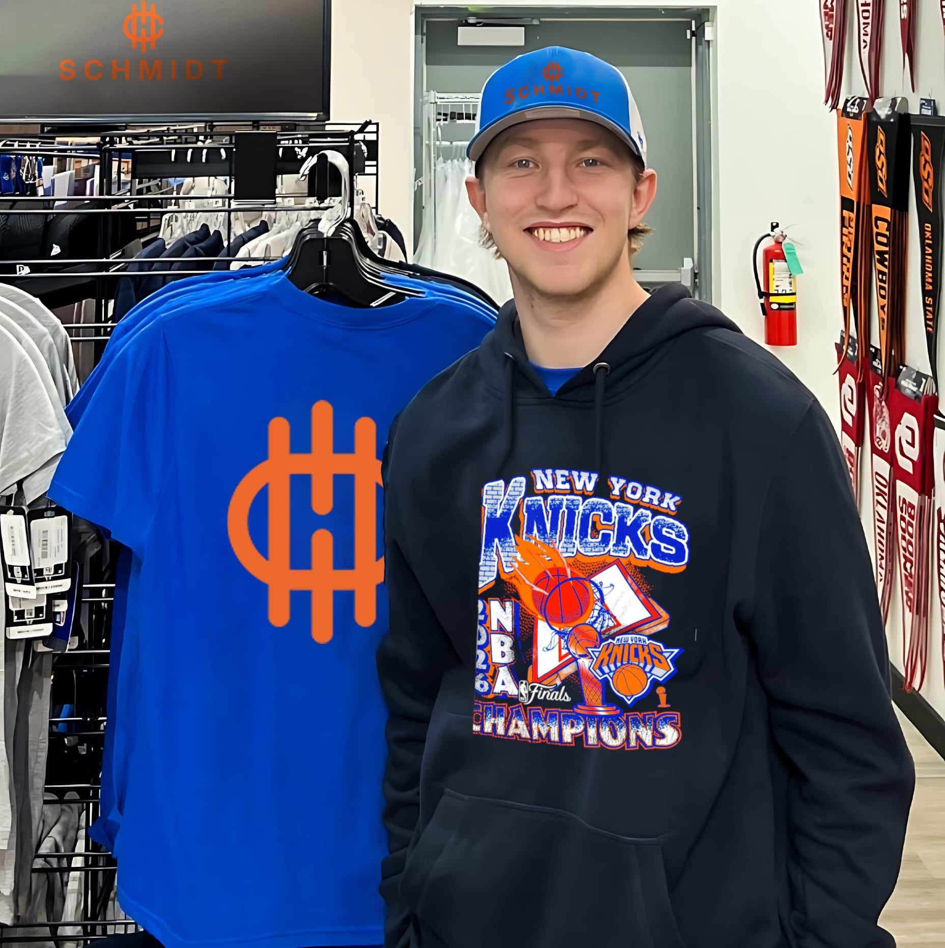 New York Knicks 2026 NBA Finals Champions Foundation shirt