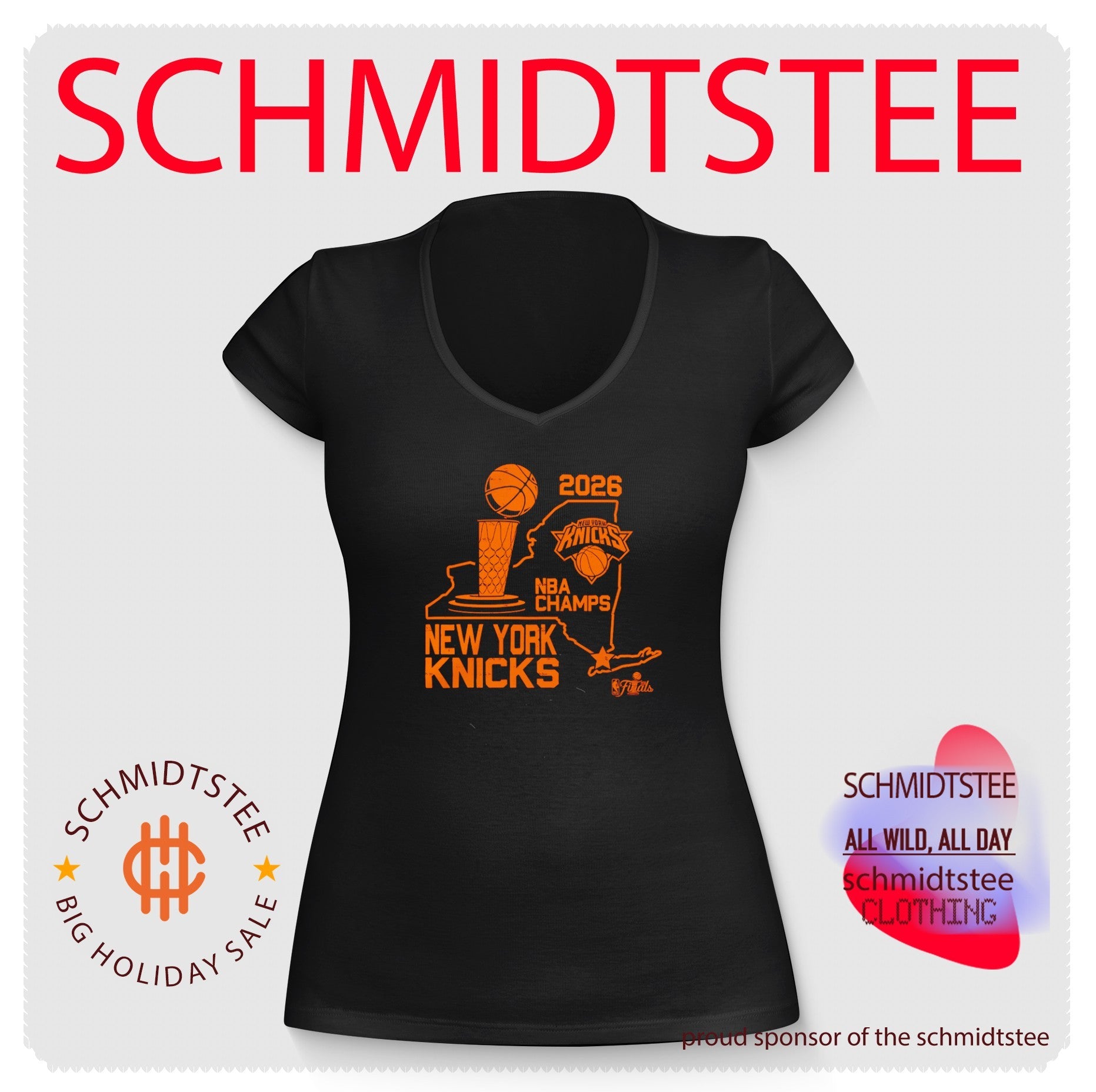 New York Knicks 2026 NBA Finals Champions State shirt