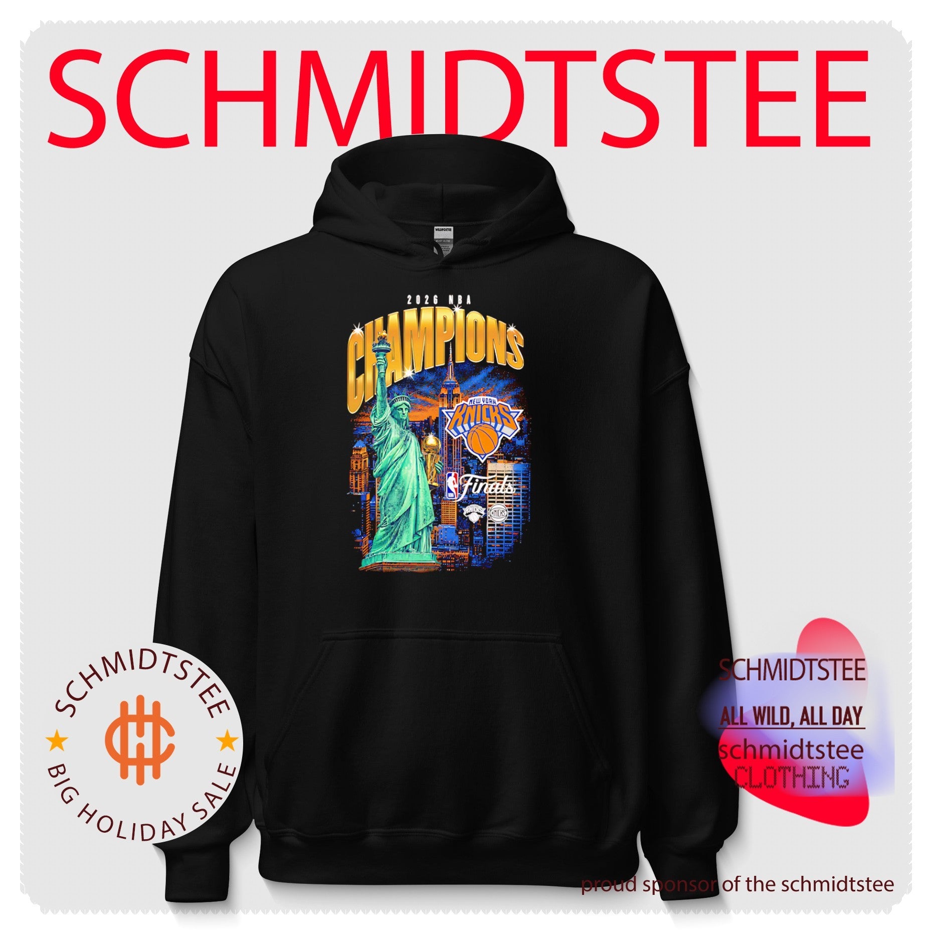 New York Knicks 2026 NBA Finals Champions Statue of Liberty City shirt