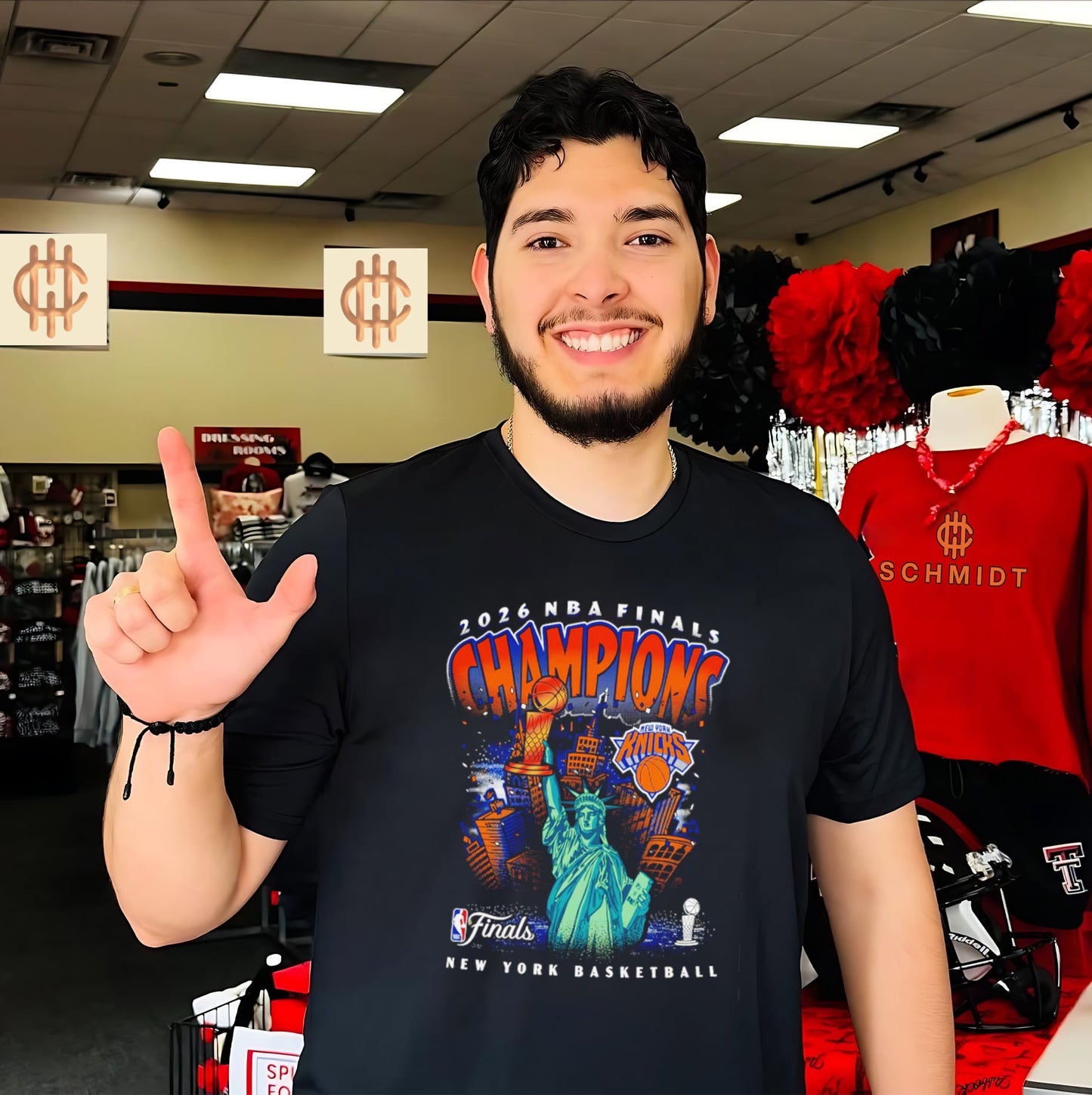 New York Knicks 2026 NBA Finals Champions Statue of Liberty Trophy Foundation shirt