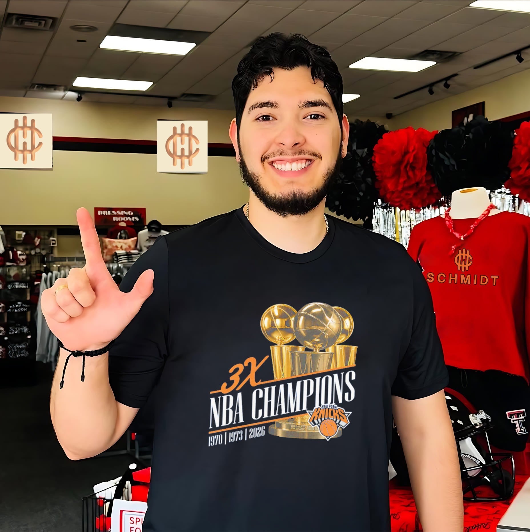 New York Knicks 2026 NBA Finals Champions Three-Time Trophie shirt