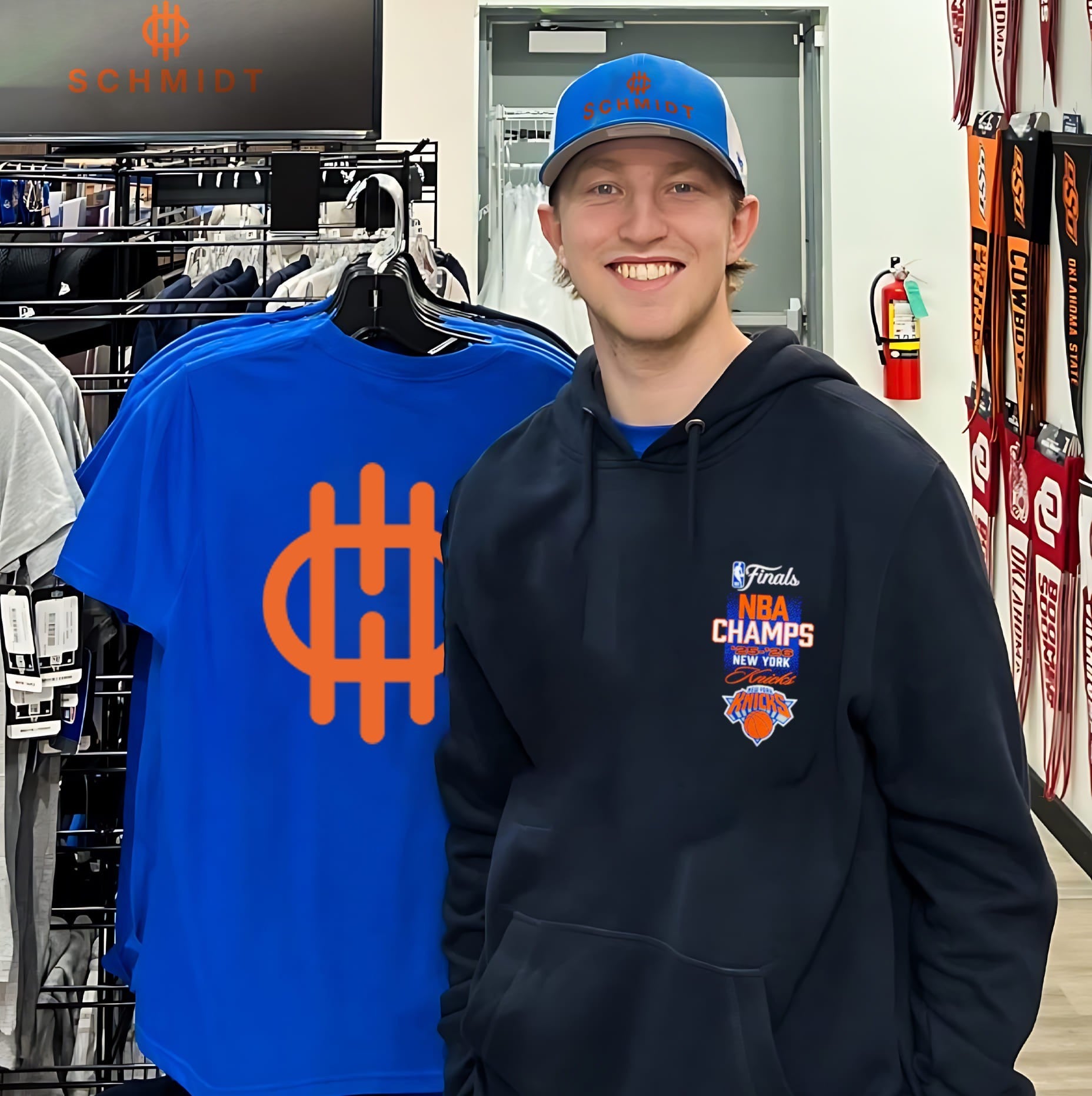 New York Knicks 2026 NBA Finals Champions logo shirt