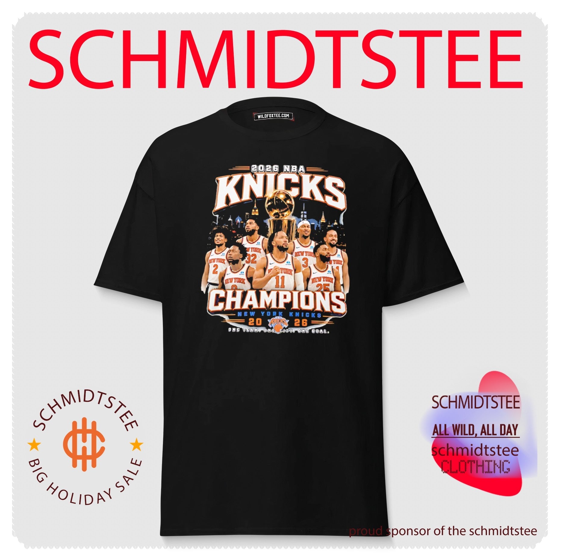 New York Knicks 2026 NBA Finals one time one city one goal shirt