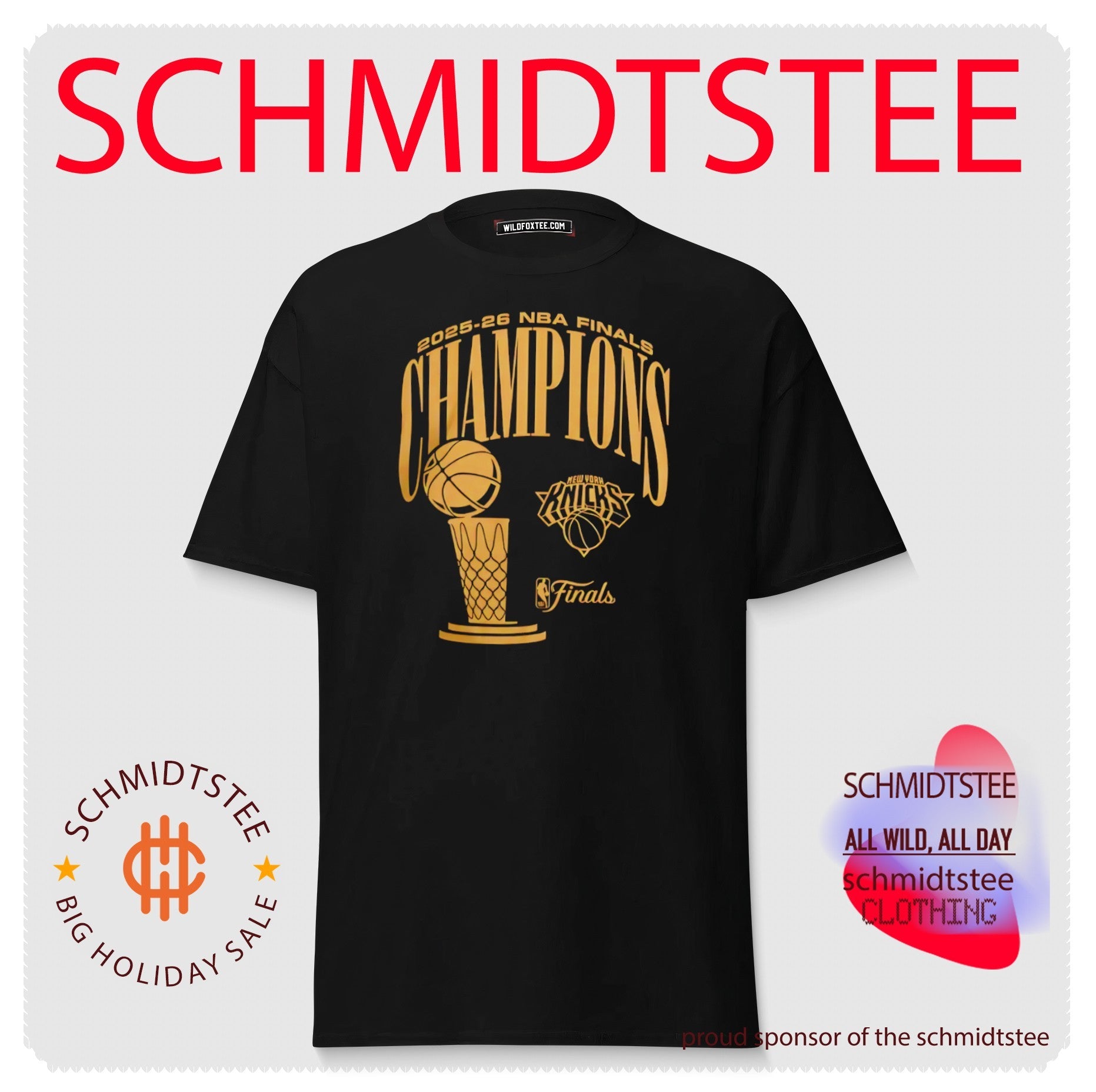 New York Knicks 2026 Nba Finals Champions Trophy Logo shirt