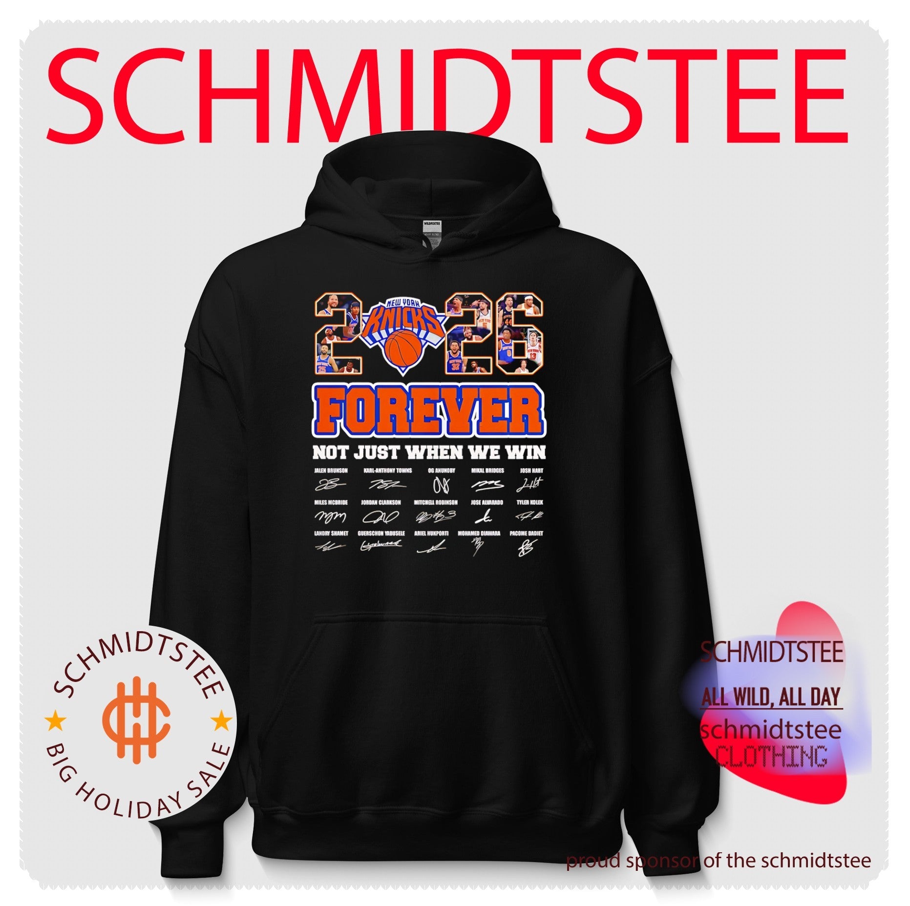 New York Knicks 2026 forever not just when we win signature shirt