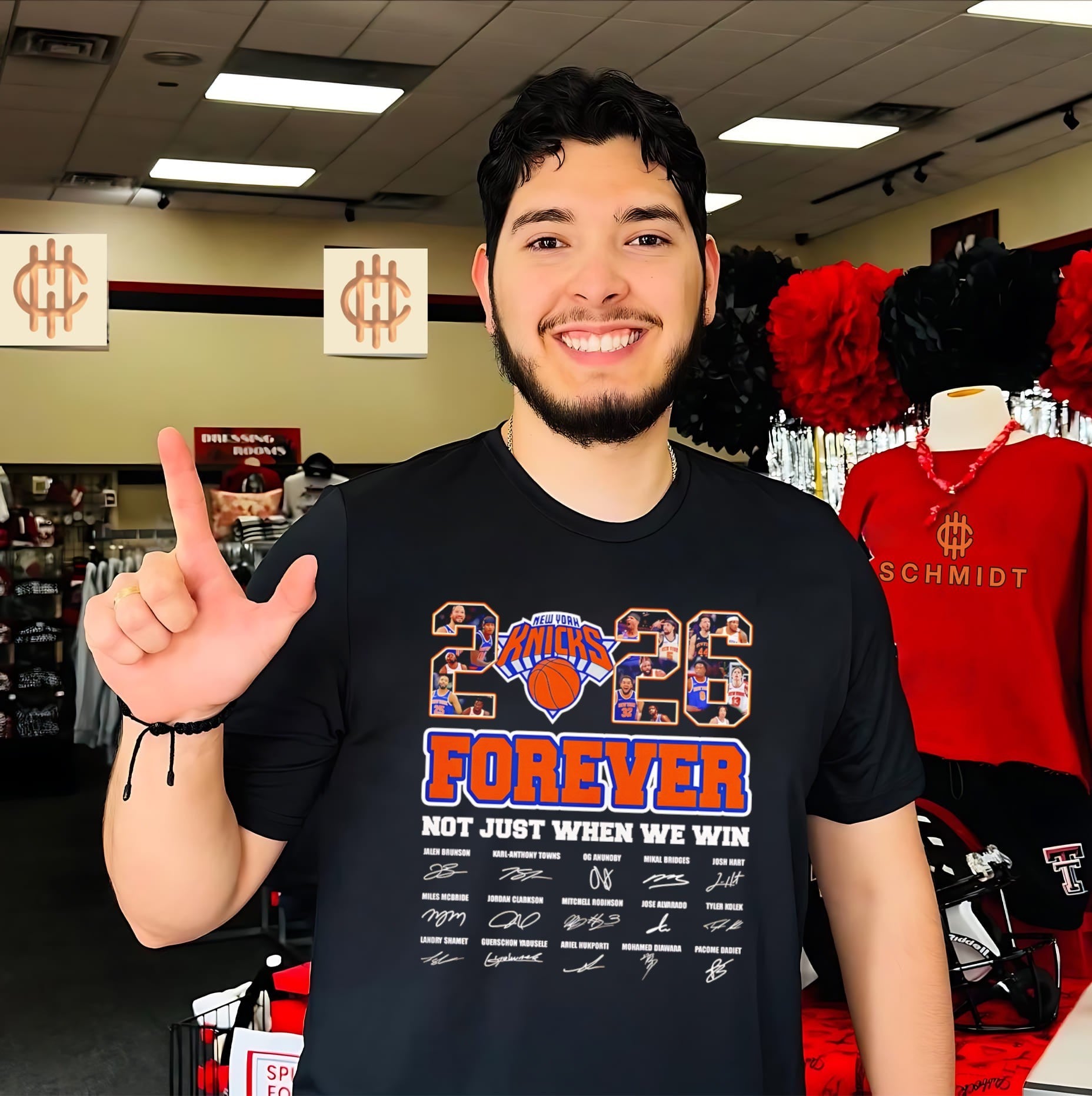 New York Knicks 2026 forever not just when we win signature shirt