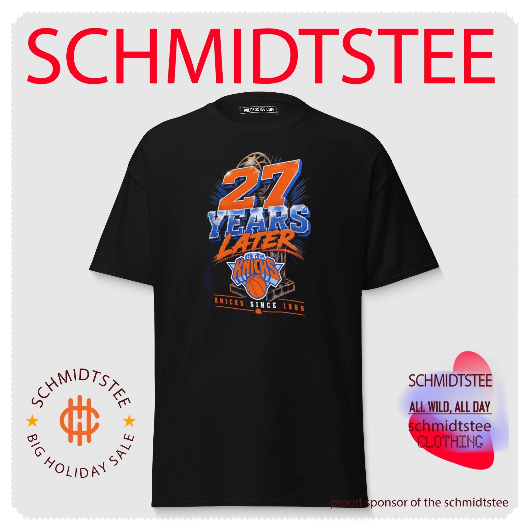 New York Knicks 27 Years Later since 1999 shirt