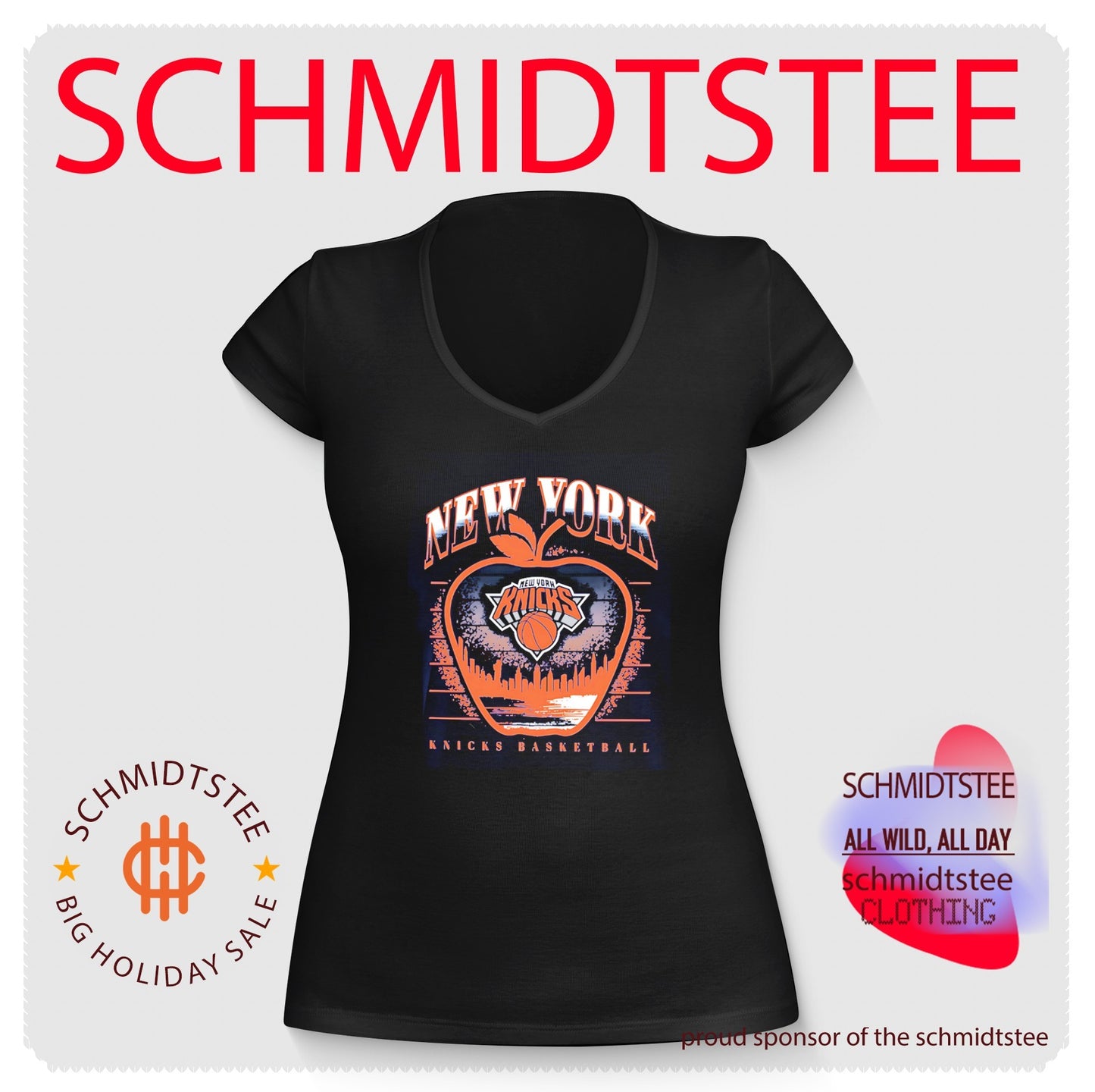 New York Knicks Apple Profile skyline shirt