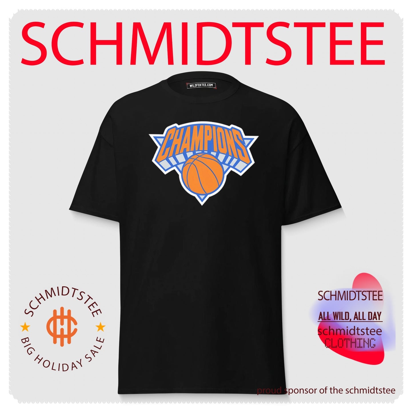 New York Knicks Champions 2026 logo shirt