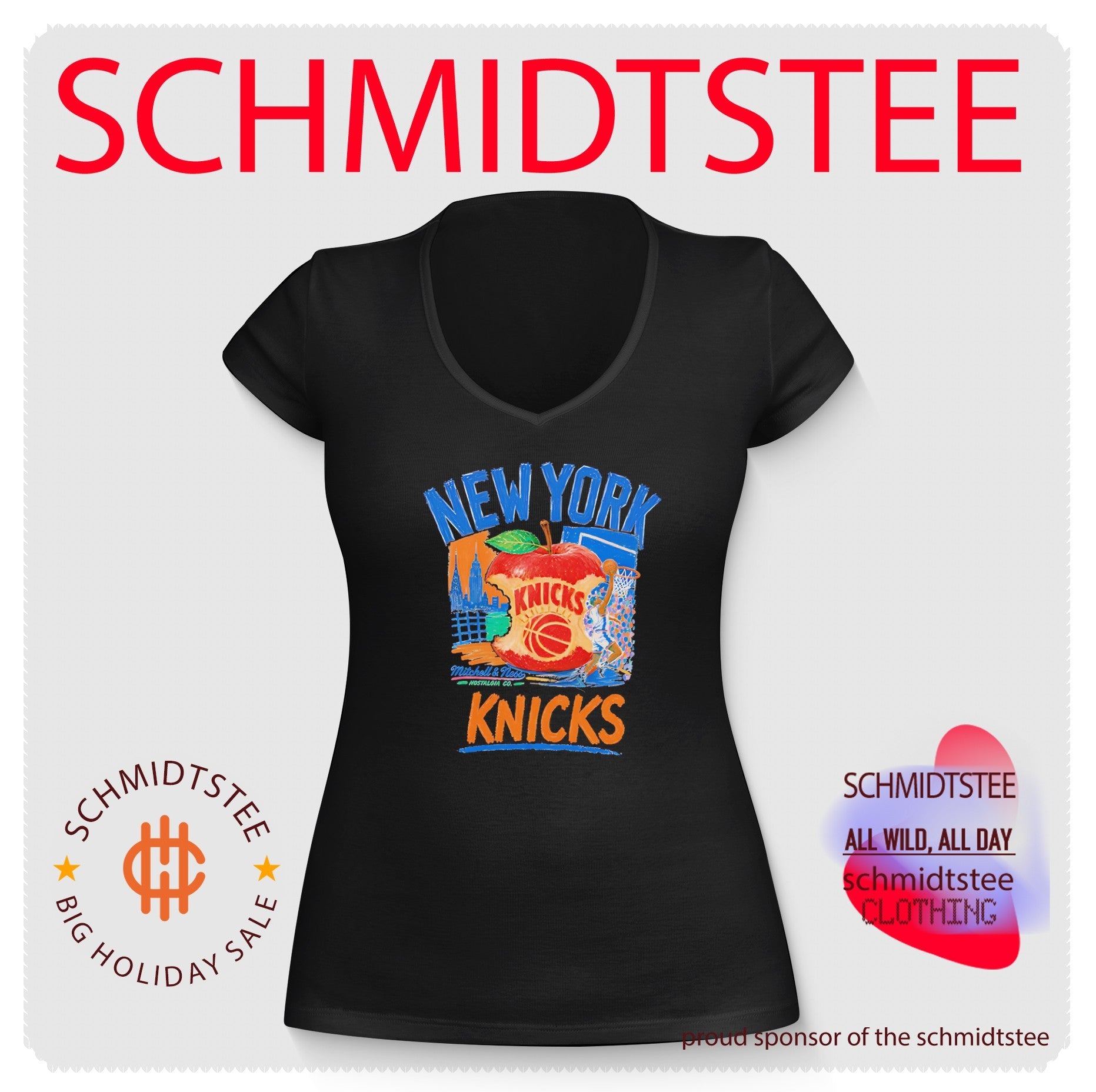 New York Knicks Concrete Apple Chalked Up shirt