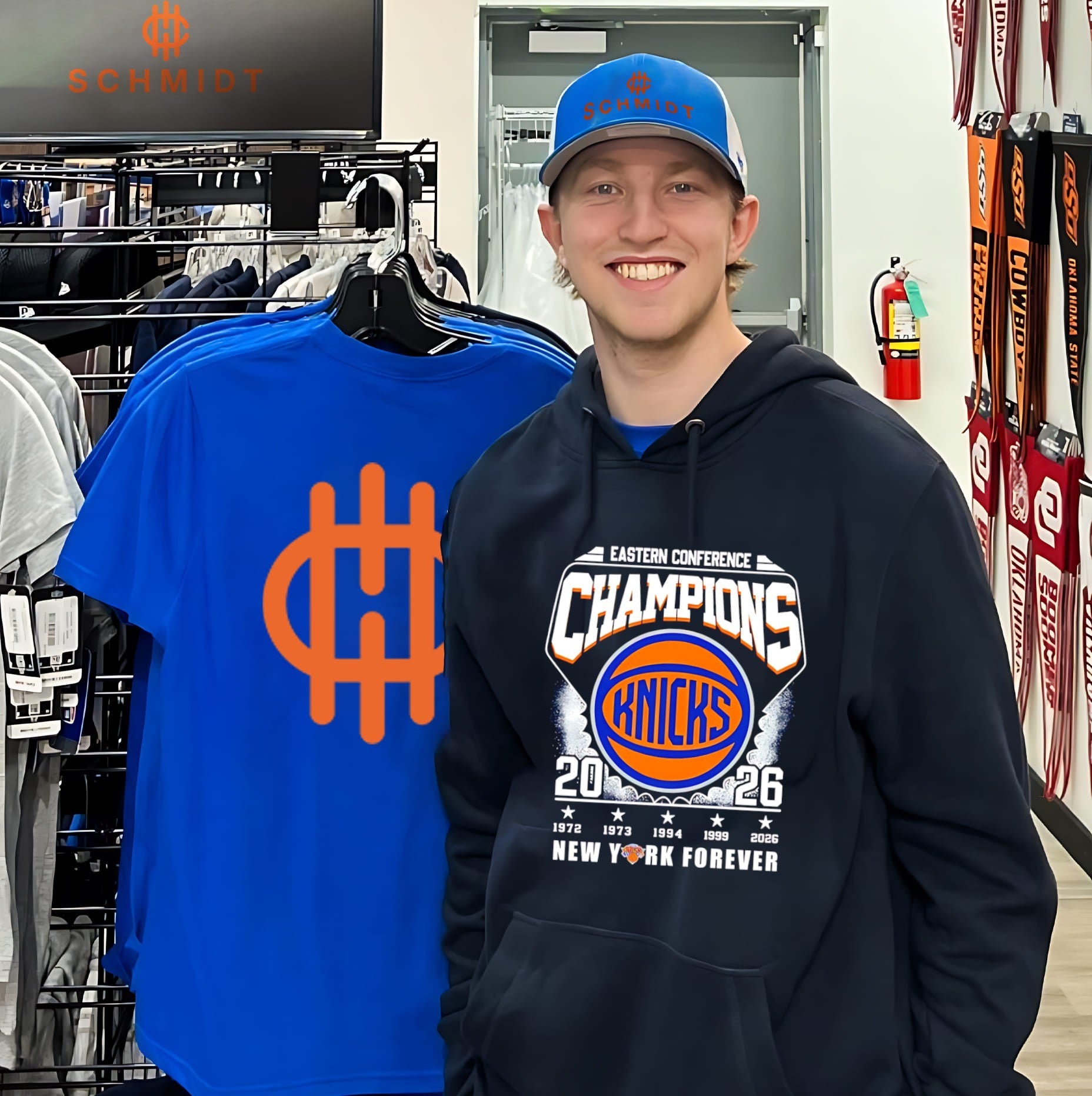 New York Knicks Eastern Conference 2026 Champions New York forever shirt