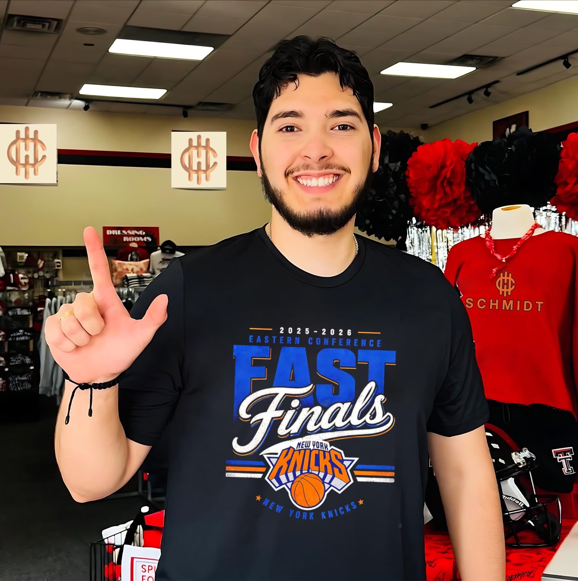 New York Knicks Eastern Conference Champions 2025 2026 graphic shirt
