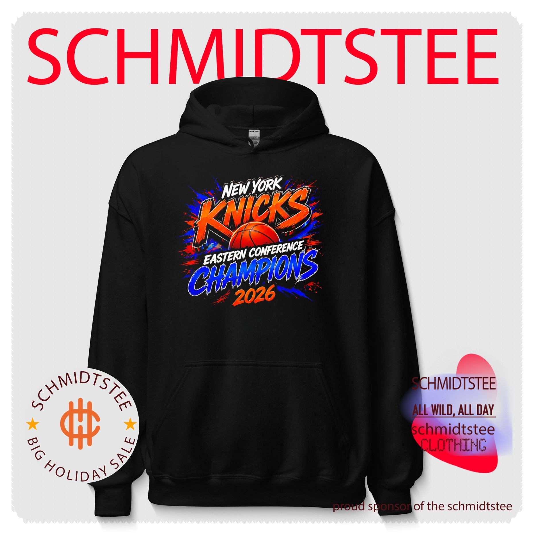 New York Knicks Eastern Conference Champions 2026 paint shirt