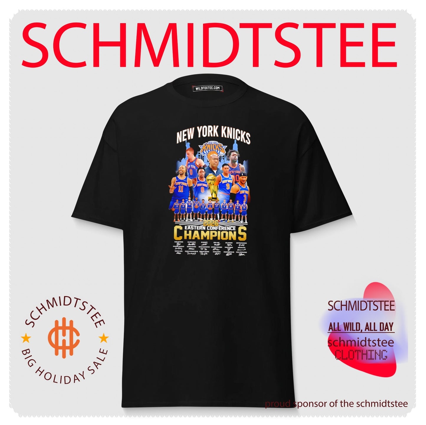New York Knicks Eastern Conference Champions 2026 signature shirt